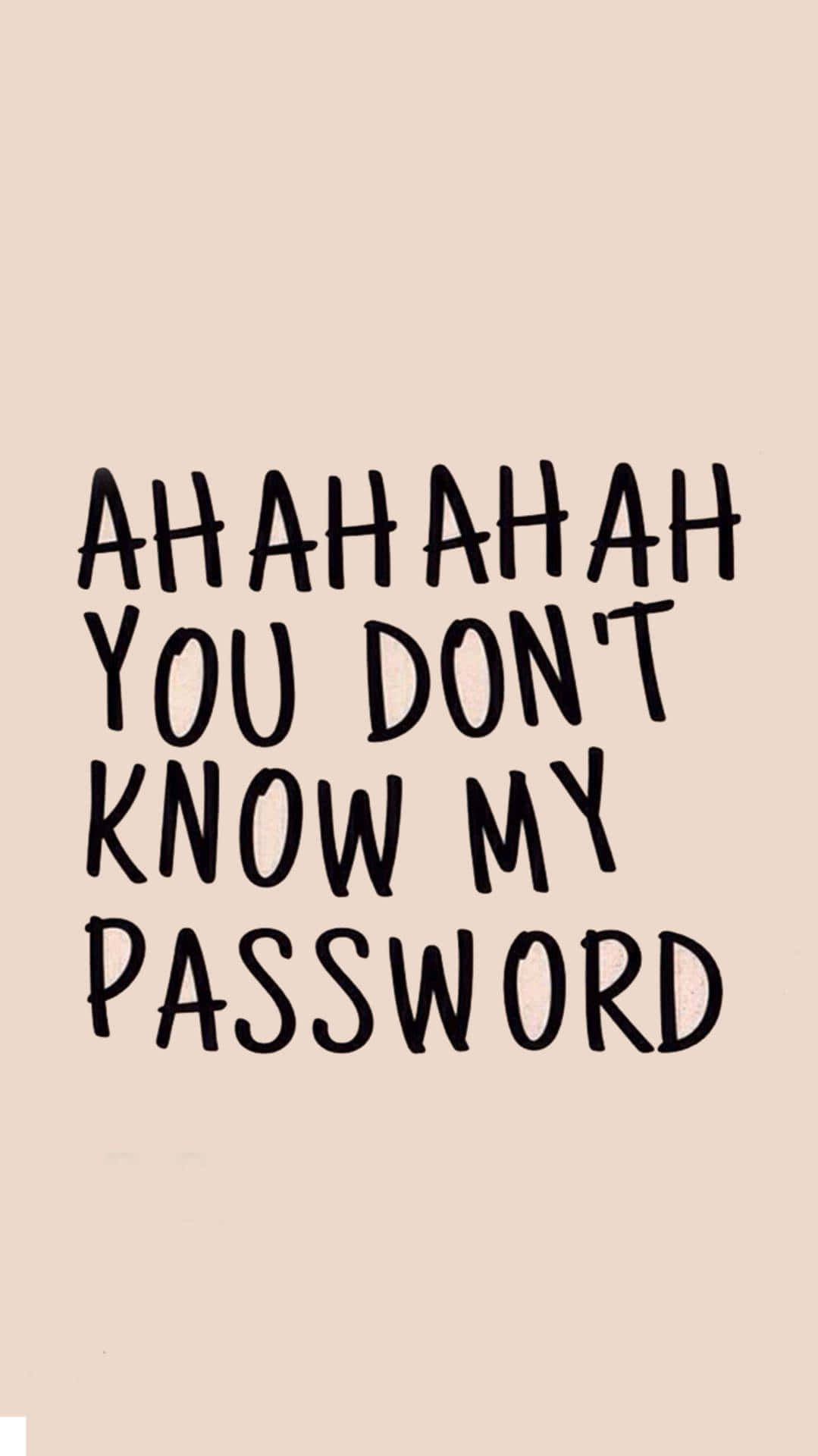 Do Not Touch, black handwritten text, soft beige background, Full HD Phone Wallpaper