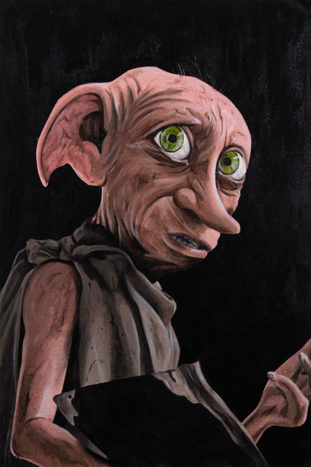 Dobby, goblin, pale-skinned, HD Phone Wallpaper