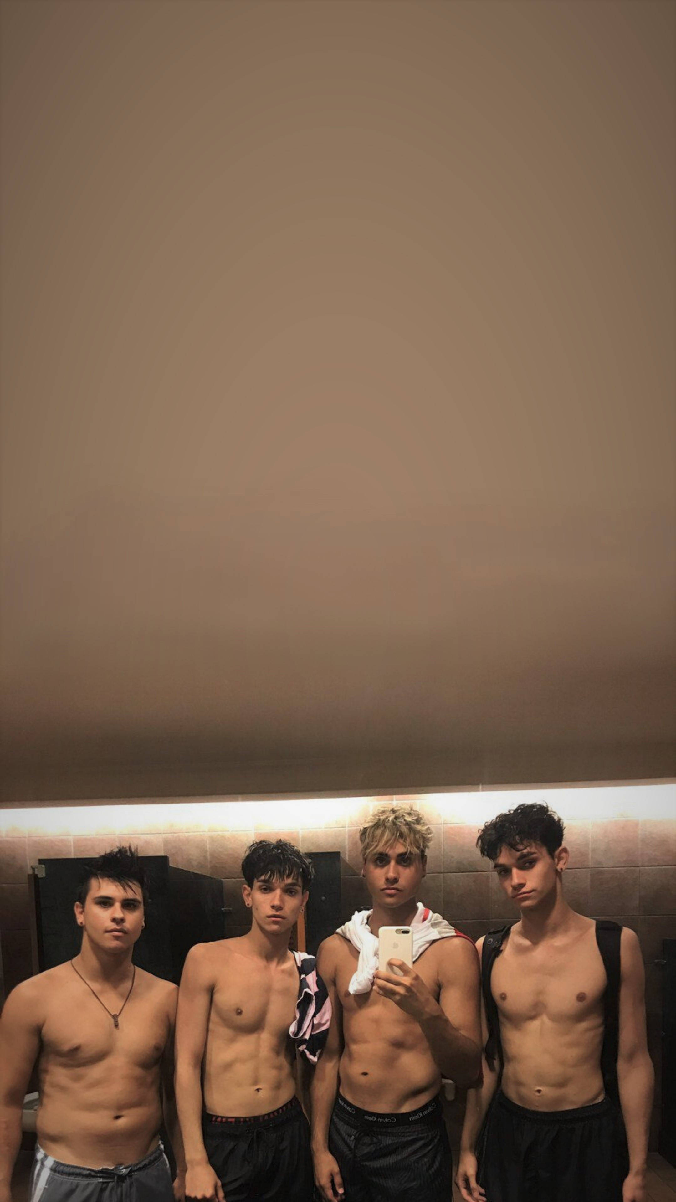 Dobre brothers, shirtless, defined abs, 4K Phone Wallpaper