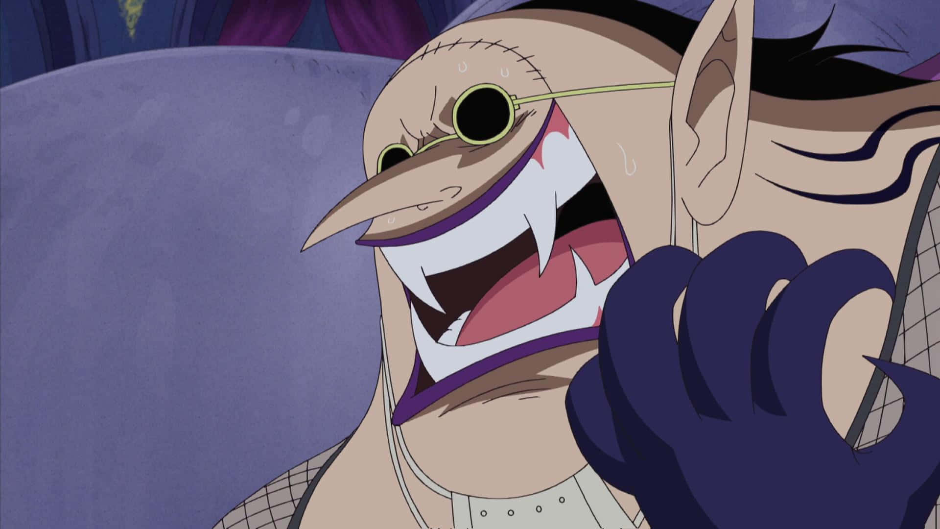 Doctor Hogback, laughing, one piece, Full HD Desktop Wallpaper