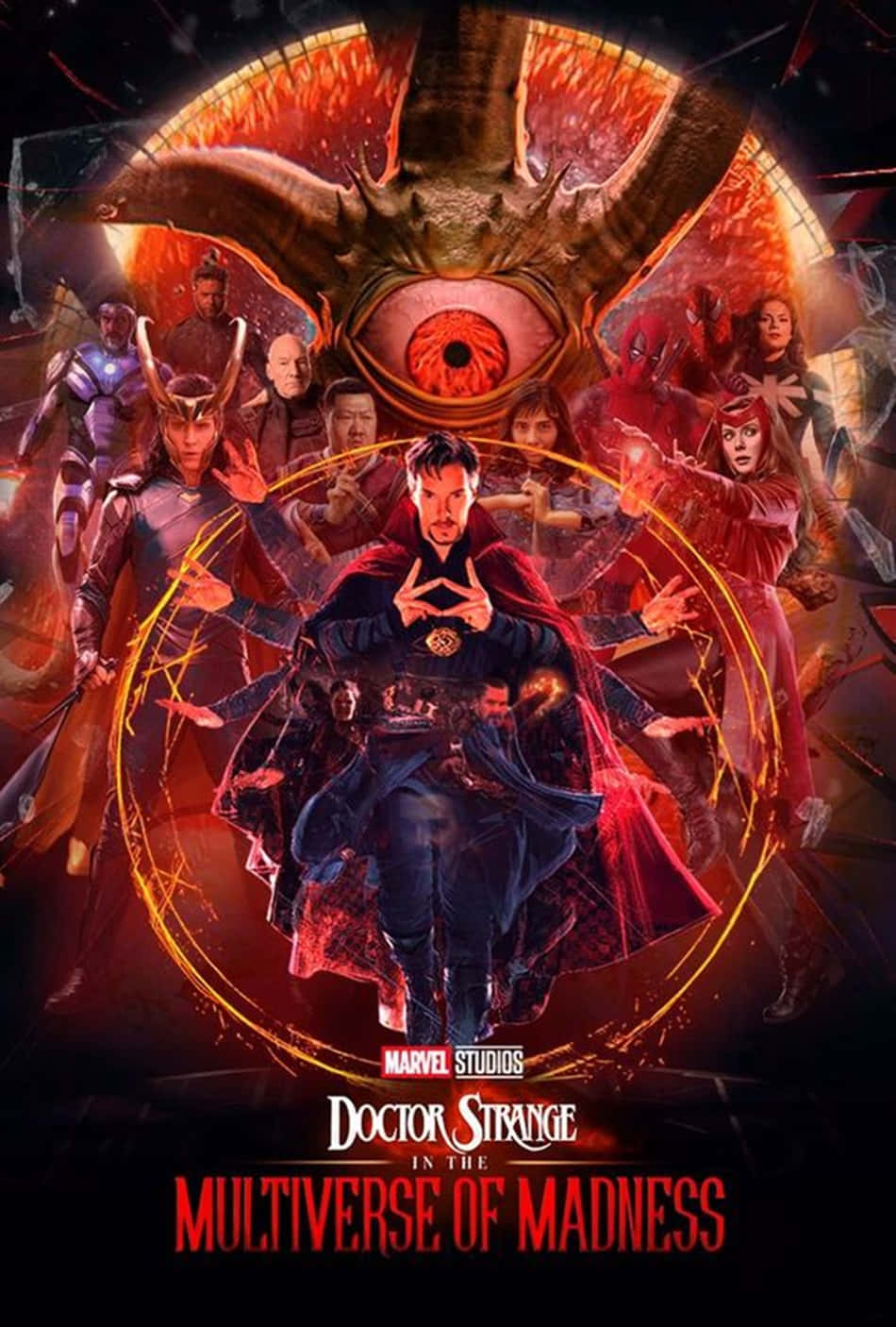 Doctor Strange 2, Doctor Strange, glowing mystical circle, HD Phone Wallpaper