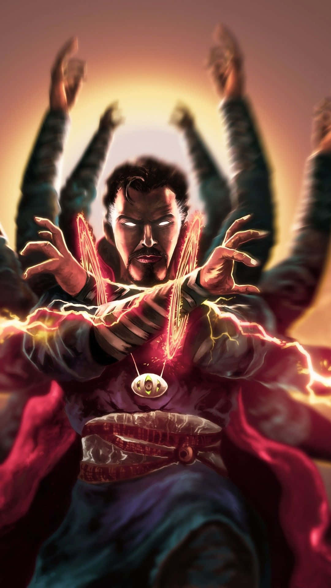 Doctor Strange 2, Doctor Strange, mystical energy, Full HD Phone Wallpaper