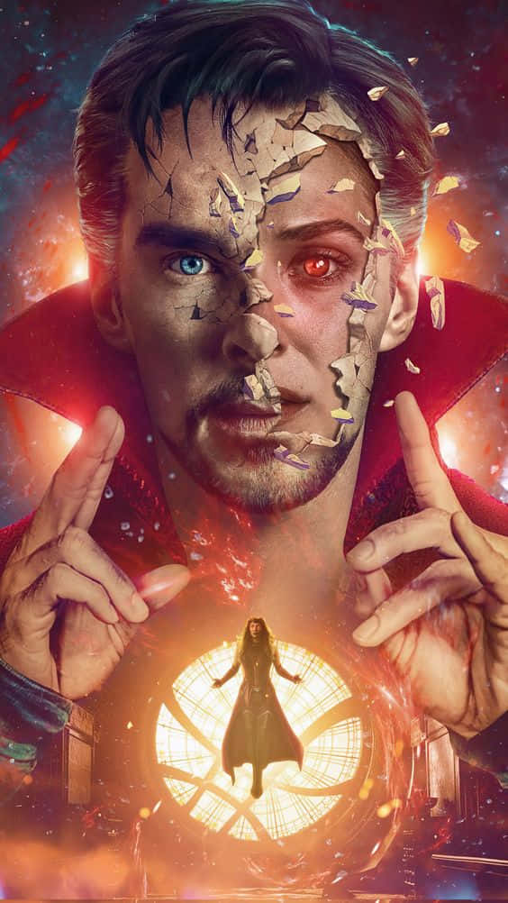 Doctor Strange 2, Doctor Strange, red eye, SD Phone Wallpaper