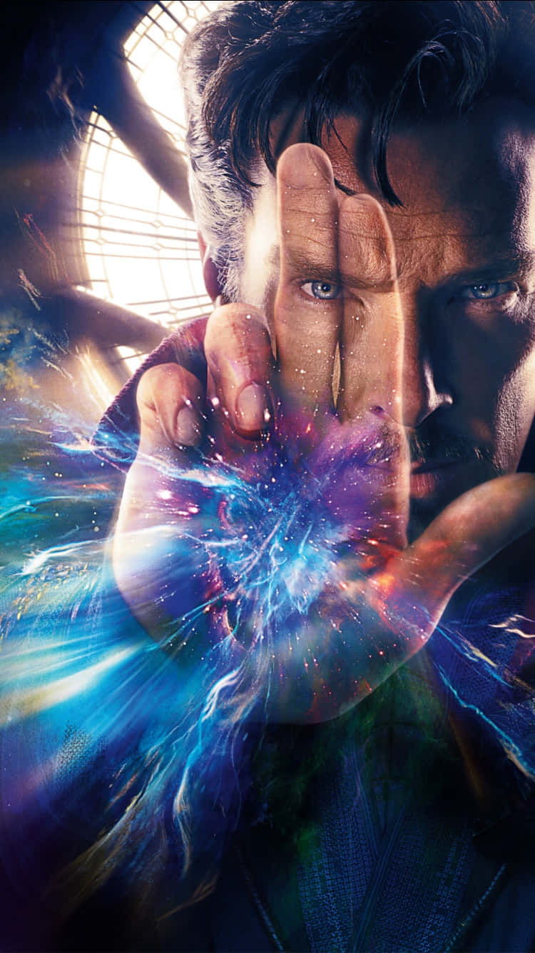 Doctor Strange, cosmic energy, swirling, HD Phone Wallpaper