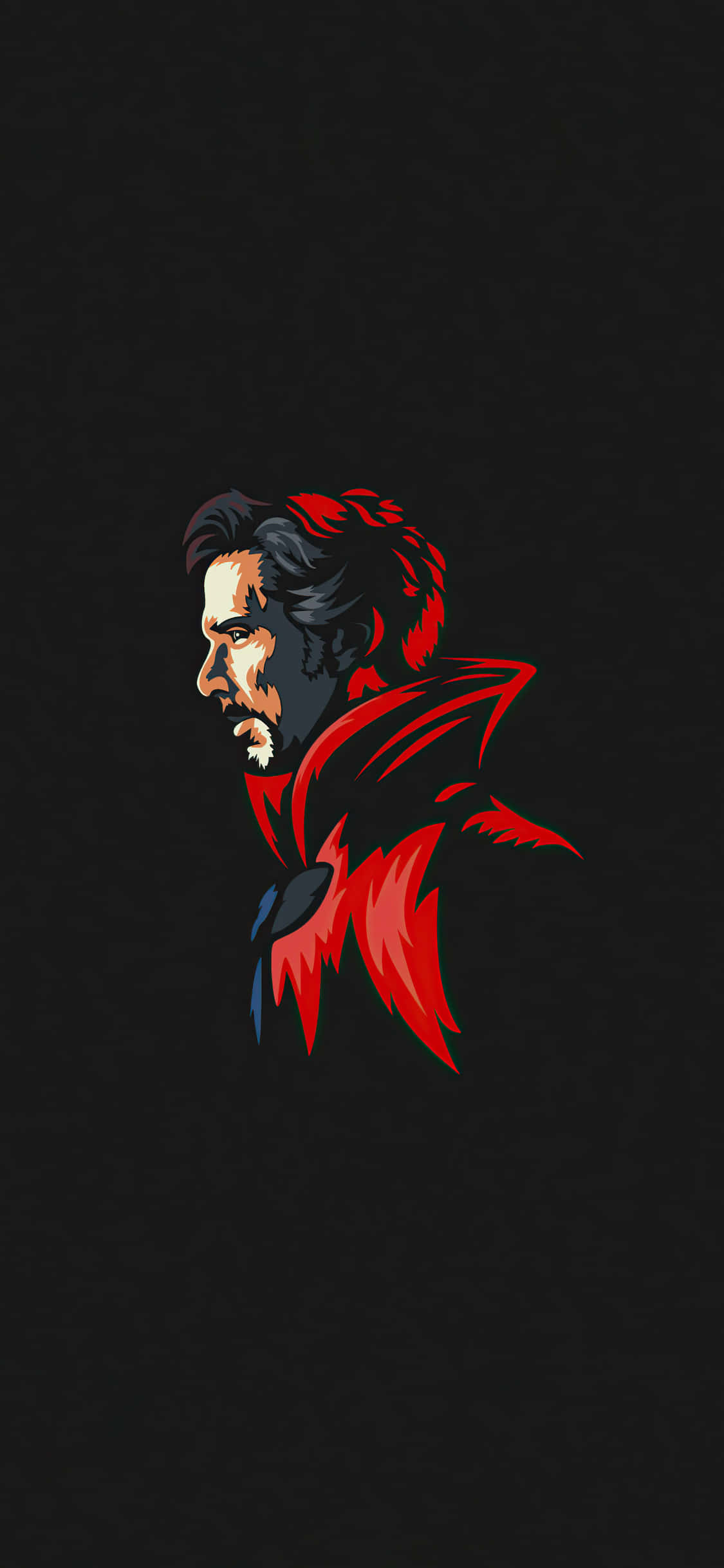Doctor Strange, rose gold iPhone 7, bold red cape, Full HD Phone Wallpaper