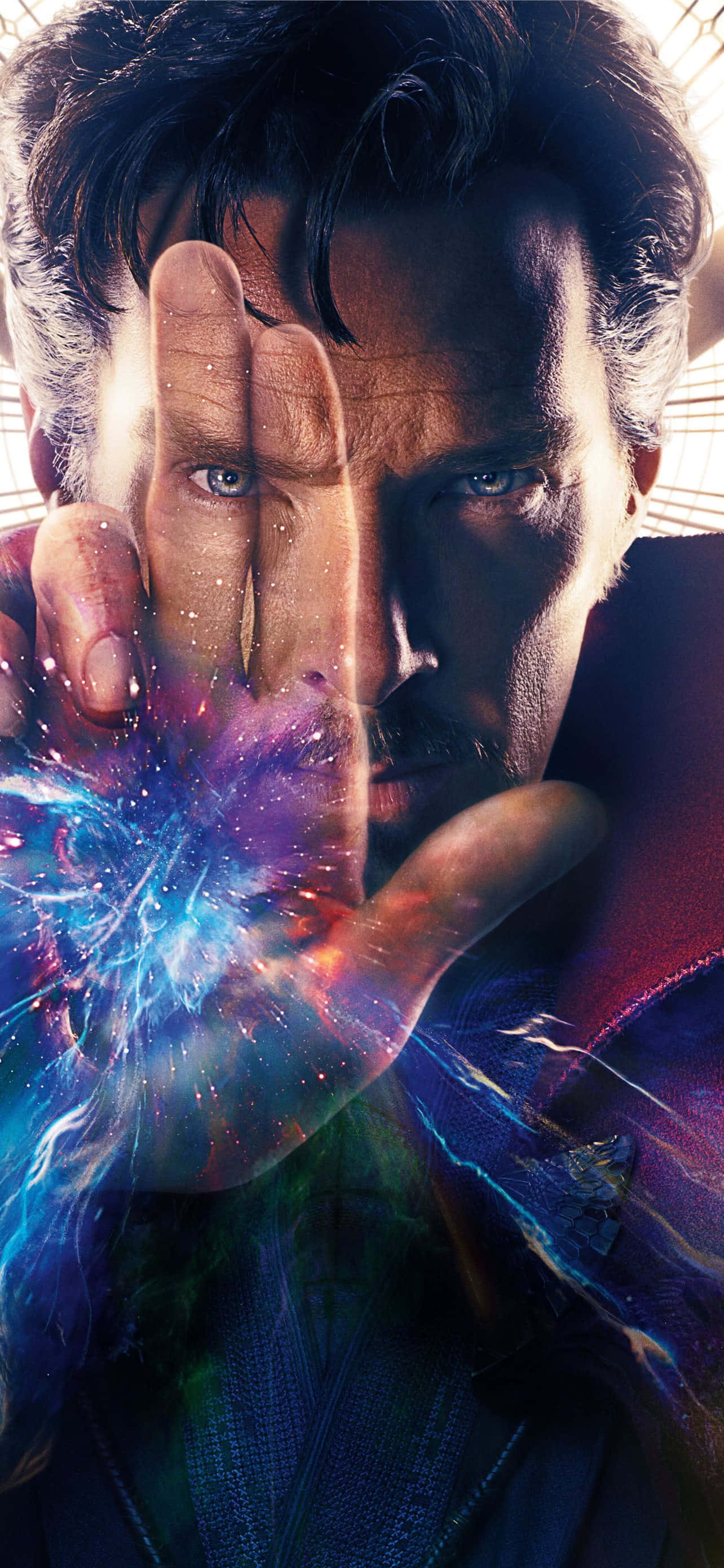Doctor Strange, iPhone, cosmic energy, 2K Phone Wallpaper