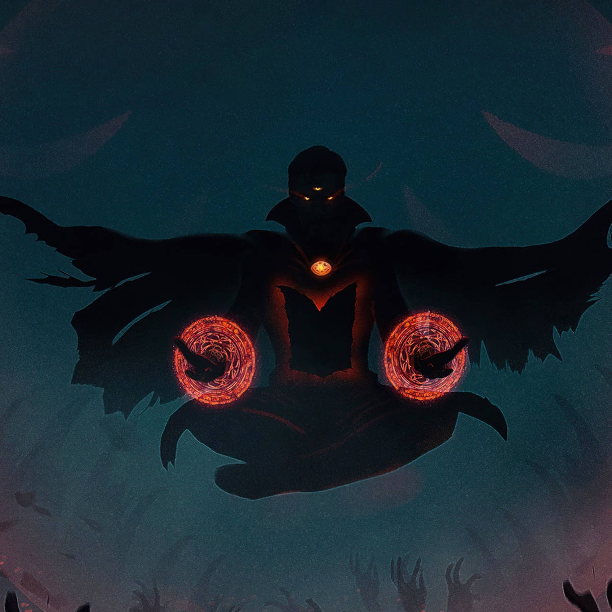 Doctor Strange, Multiverse Of Madness, glowing eyes, SD Desktop Wallpaper