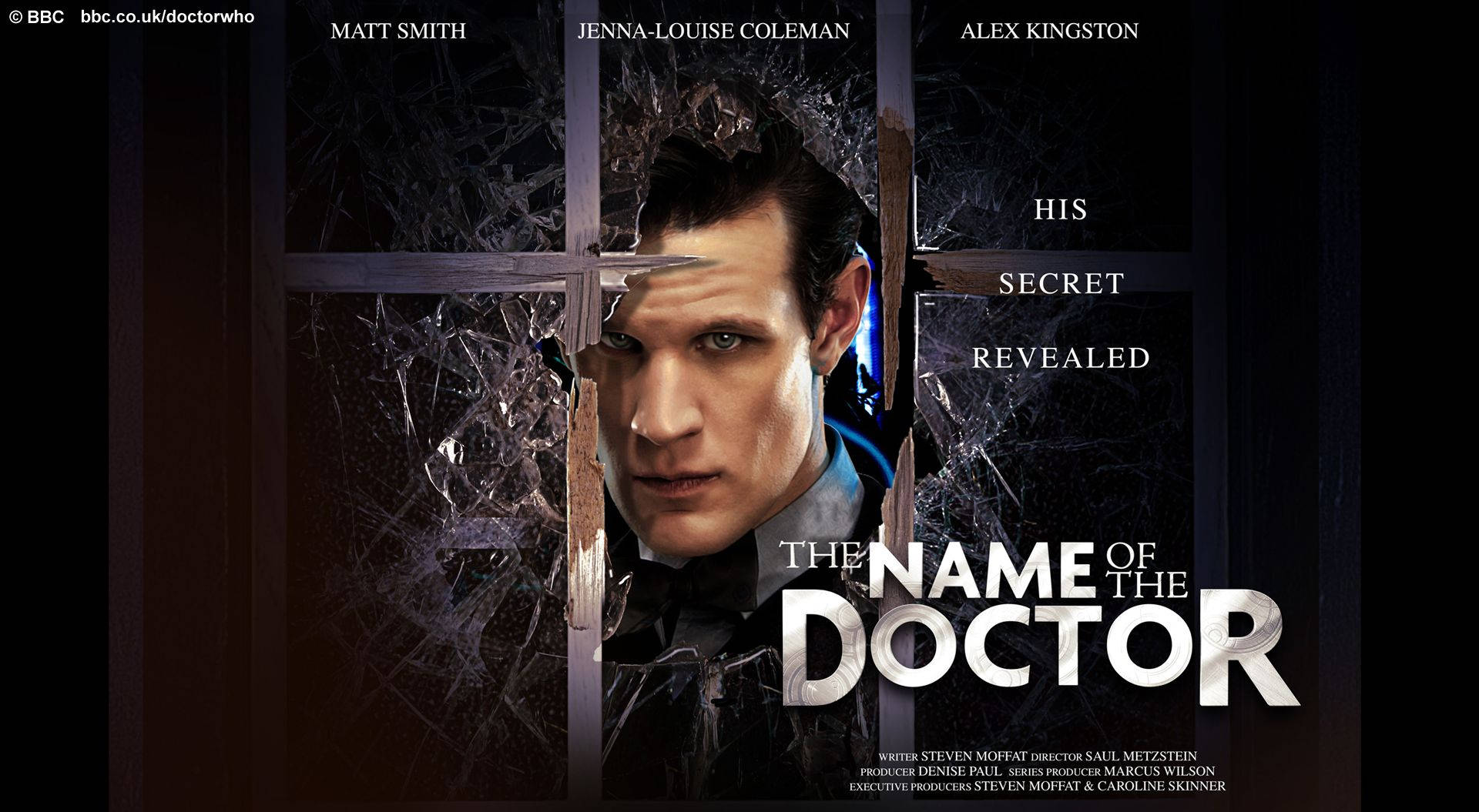 Doctor Who, bowtie, shattered glass, Full HD Desktop Wallpaper