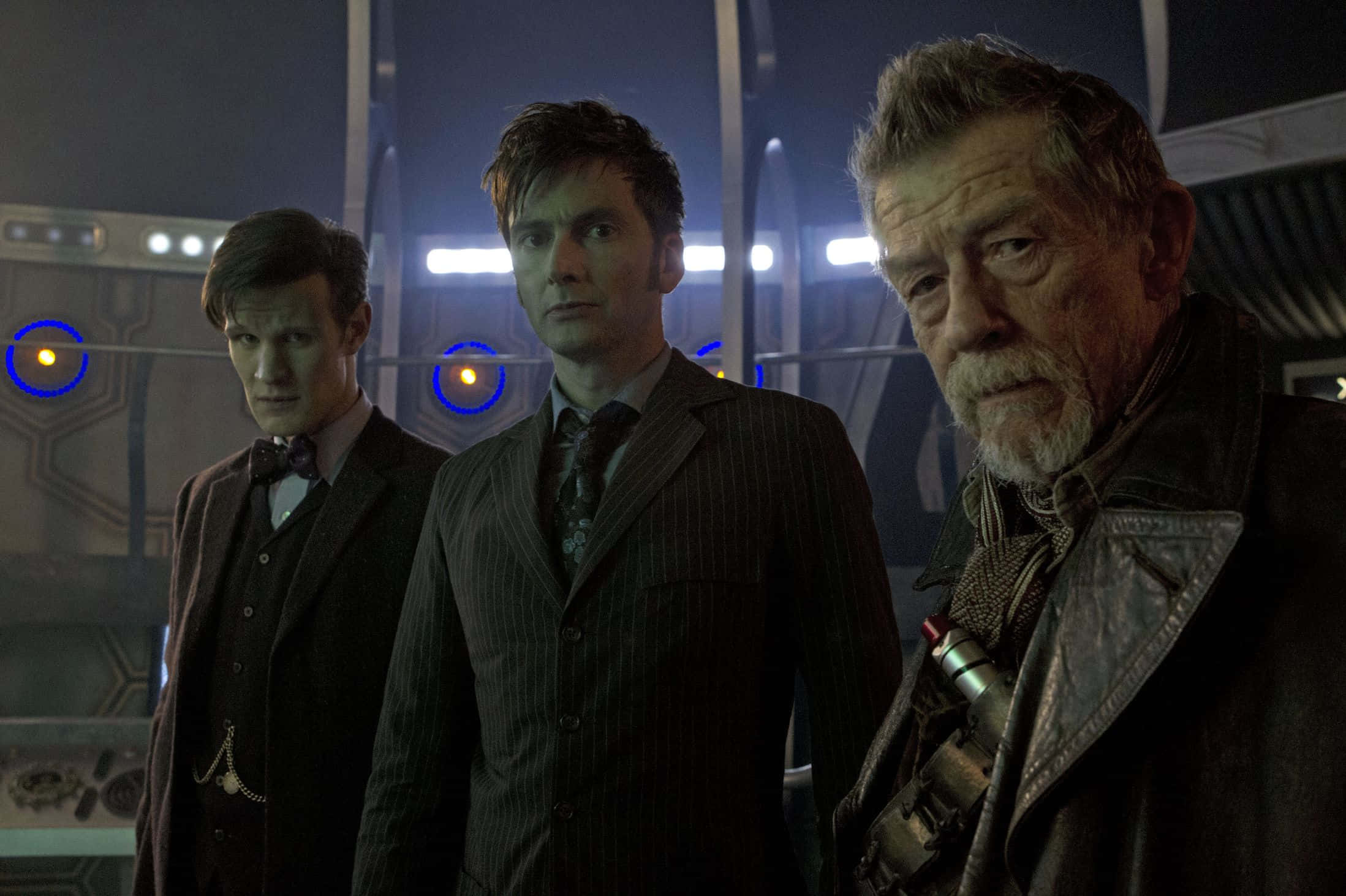 Doctor Who, three generations, suits, Full HD Desktop Wallpaper