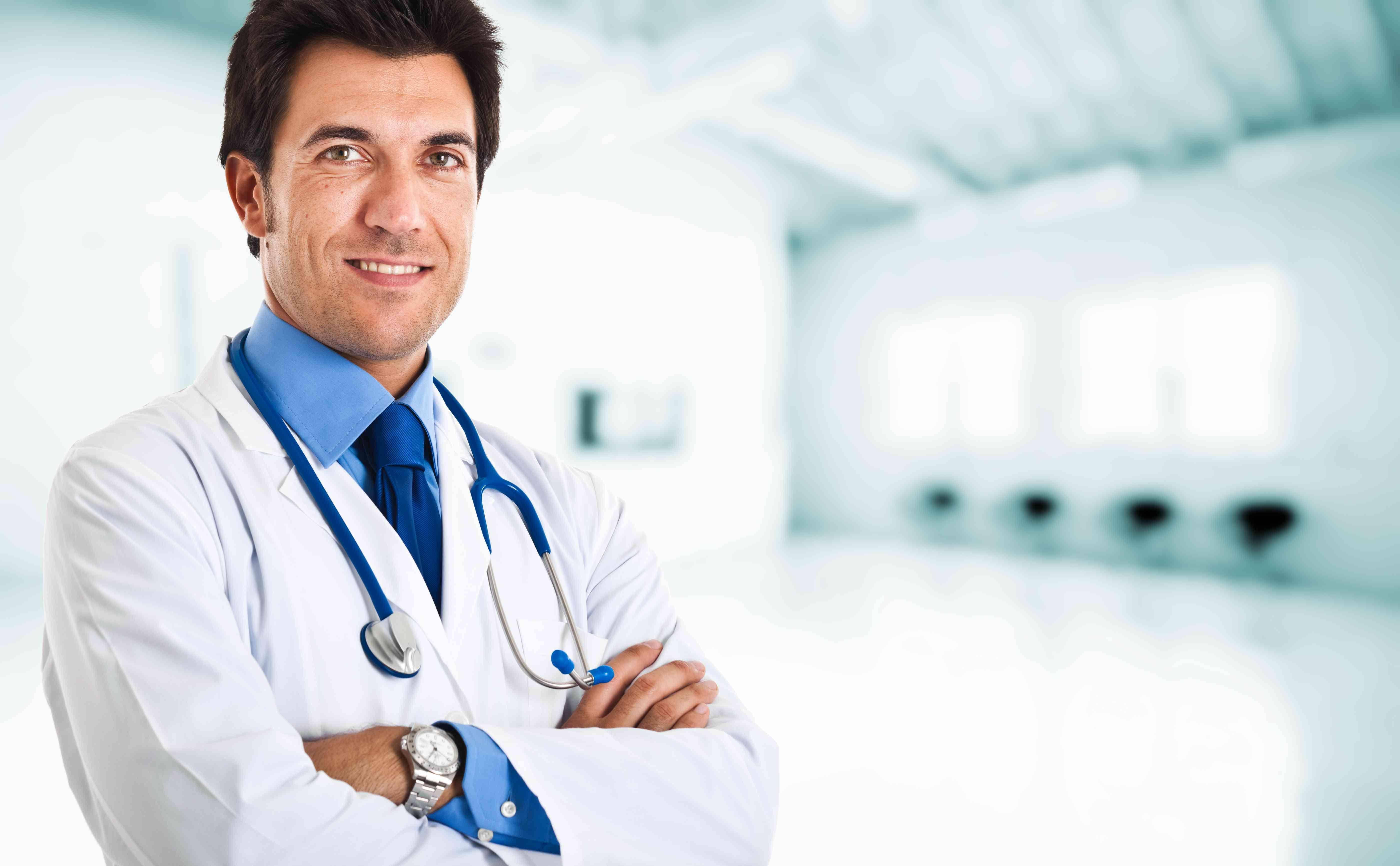 doctor, physician, white coat, 5K Desktop Wallpaper