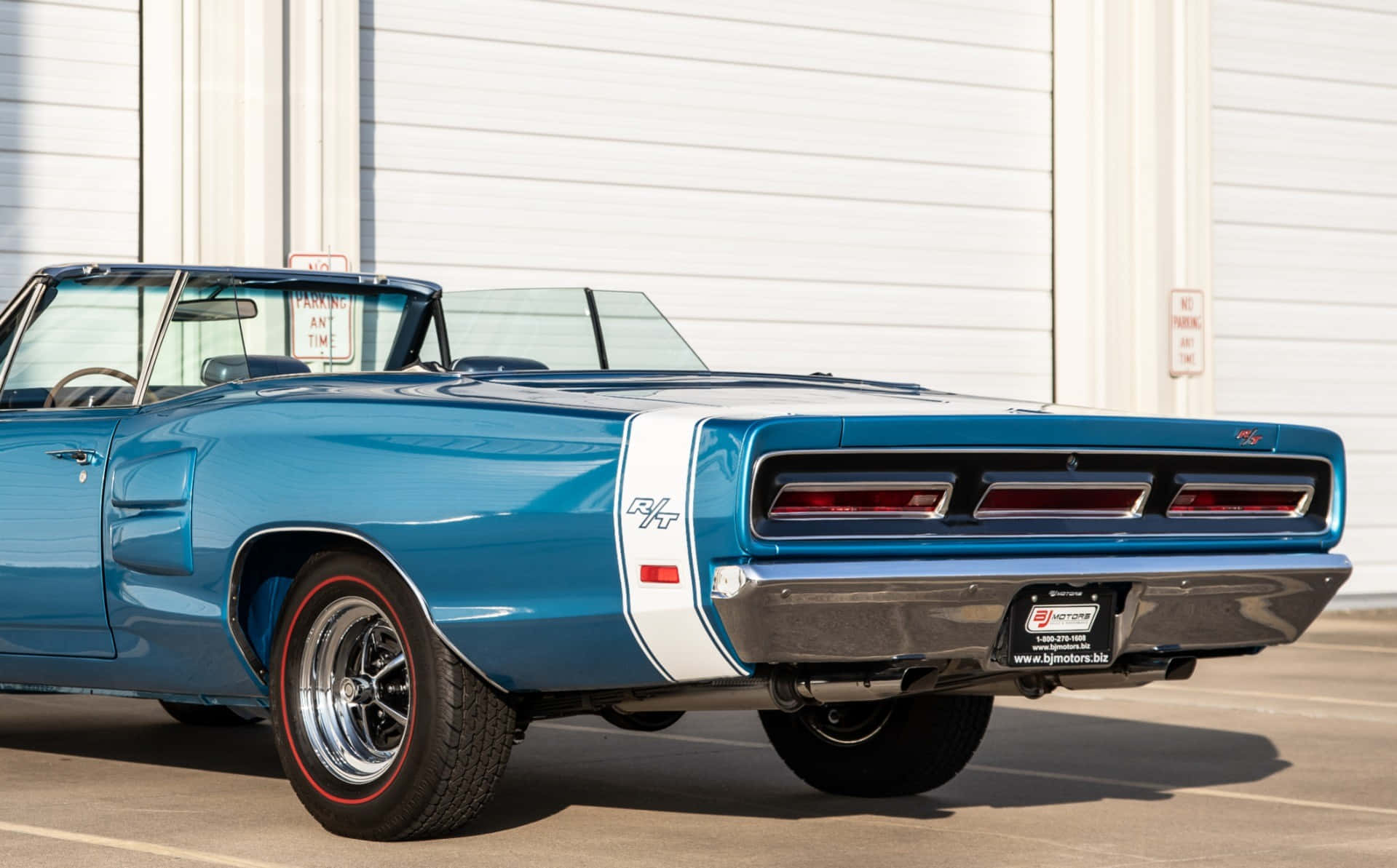 Dodge Coronet, classic convertible muscle car, vibrant blue, HD Desktop Wallpaper