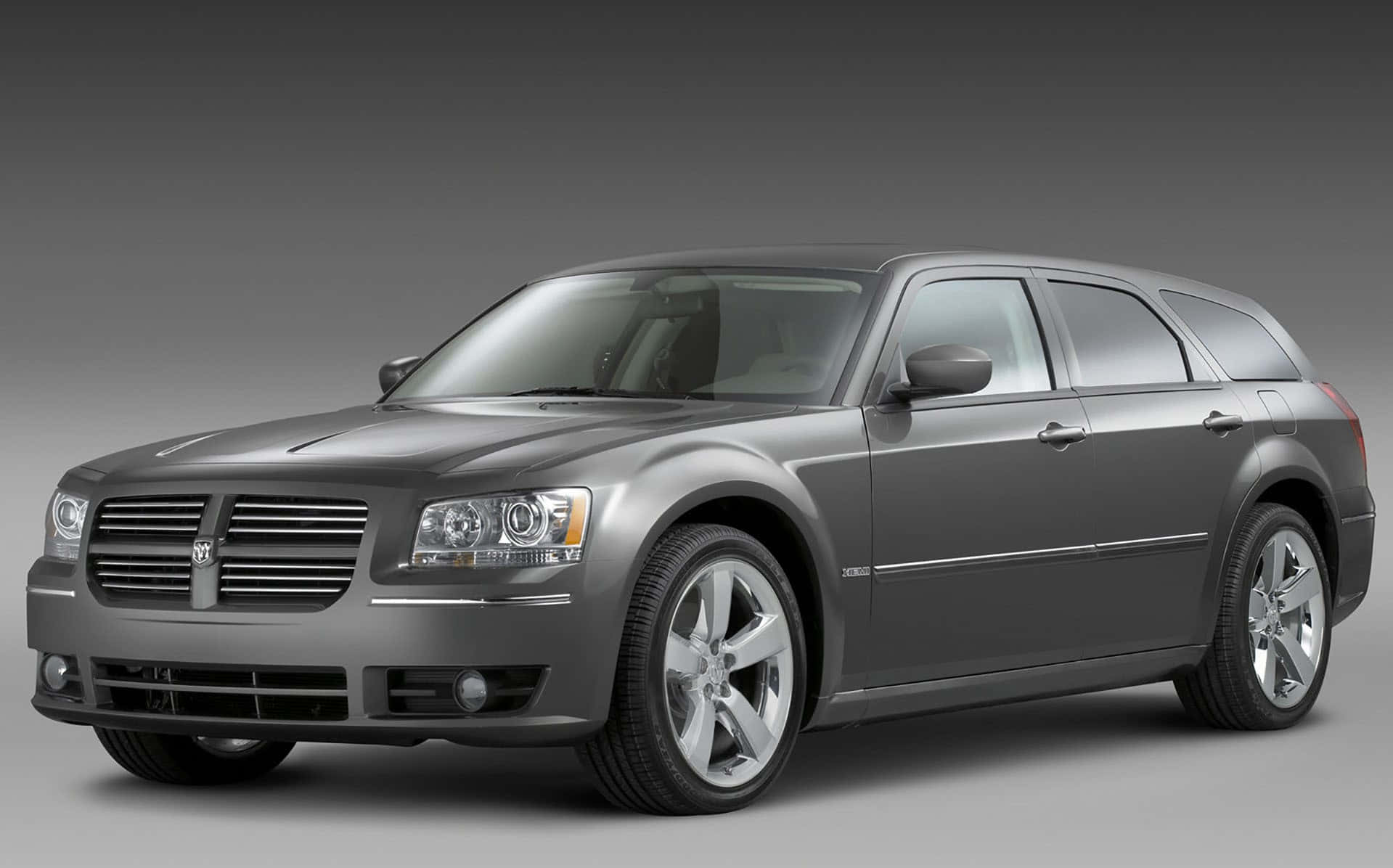 Dodge Magnum, station wagon, sleek gray, HD Desktop Wallpaper