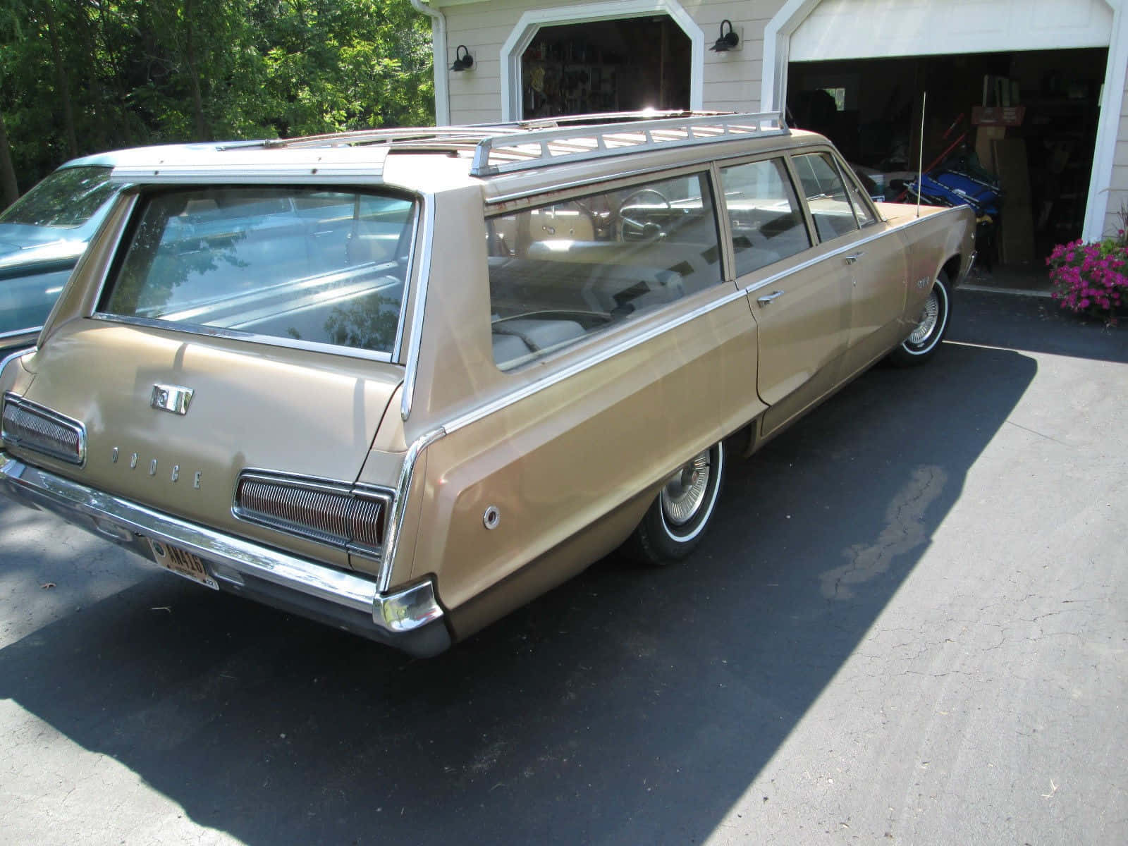 Dodge Polara, tan, chrome trim, HD Desktop Wallpaper