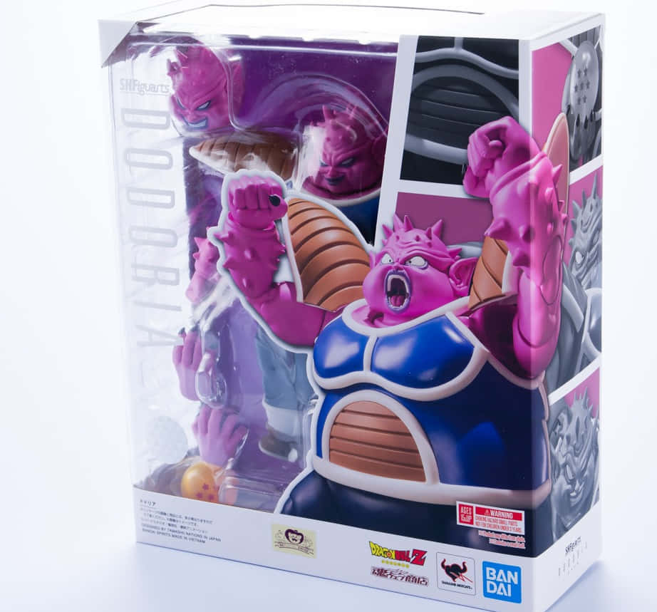 Dodoria, pink and blue, action figure, SD Desktop Wallpaper