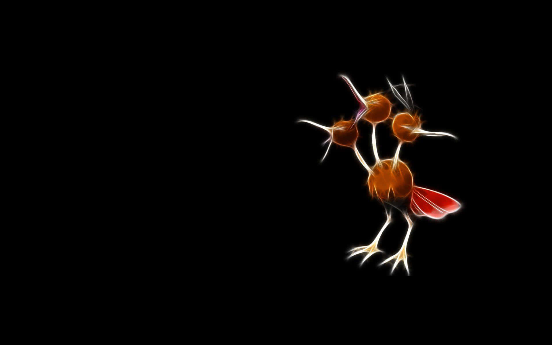 Dodrio, orange, red, Full HD Desktop Wallpaper