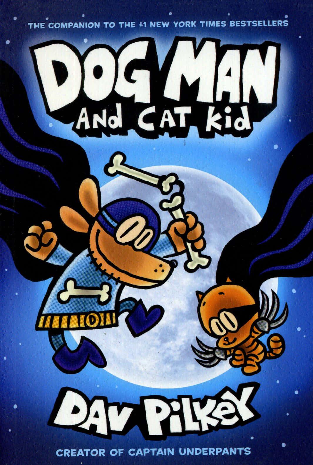 Dog Man, capes, starry night sky, HD Phone Wallpaper
