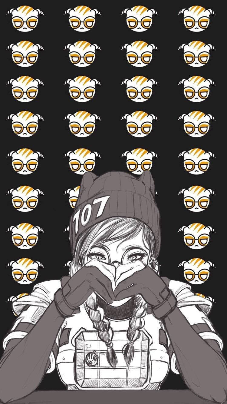 Dokkaebi, Rainbow Six Siege, anime girl, HD Phone Wallpaper