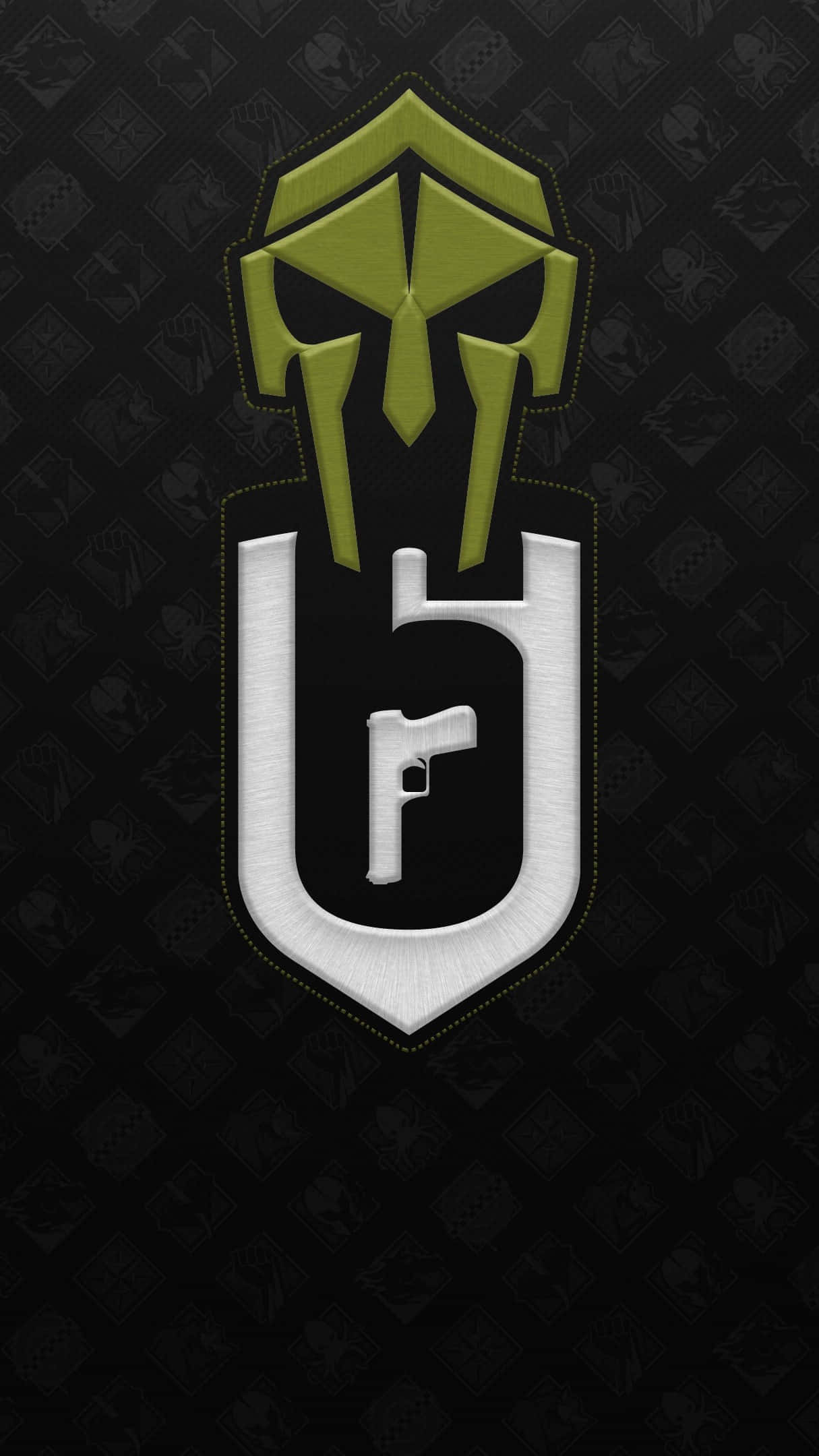 Rainbow Six Siege, green, white, Full HD Phone Wallpaper
