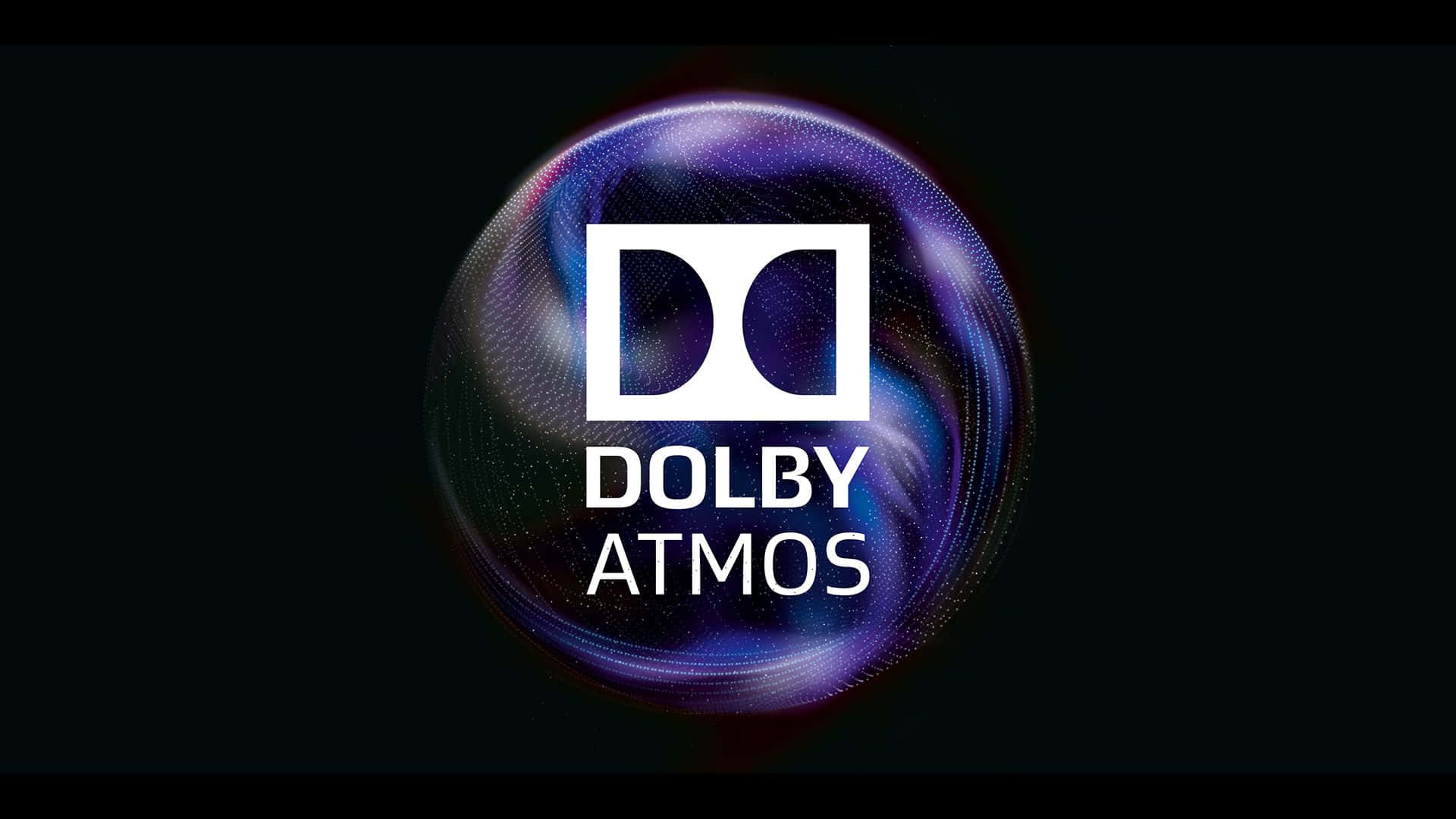 Dolby Atmos, purple, blue, Full HD Desktop Wallpaper