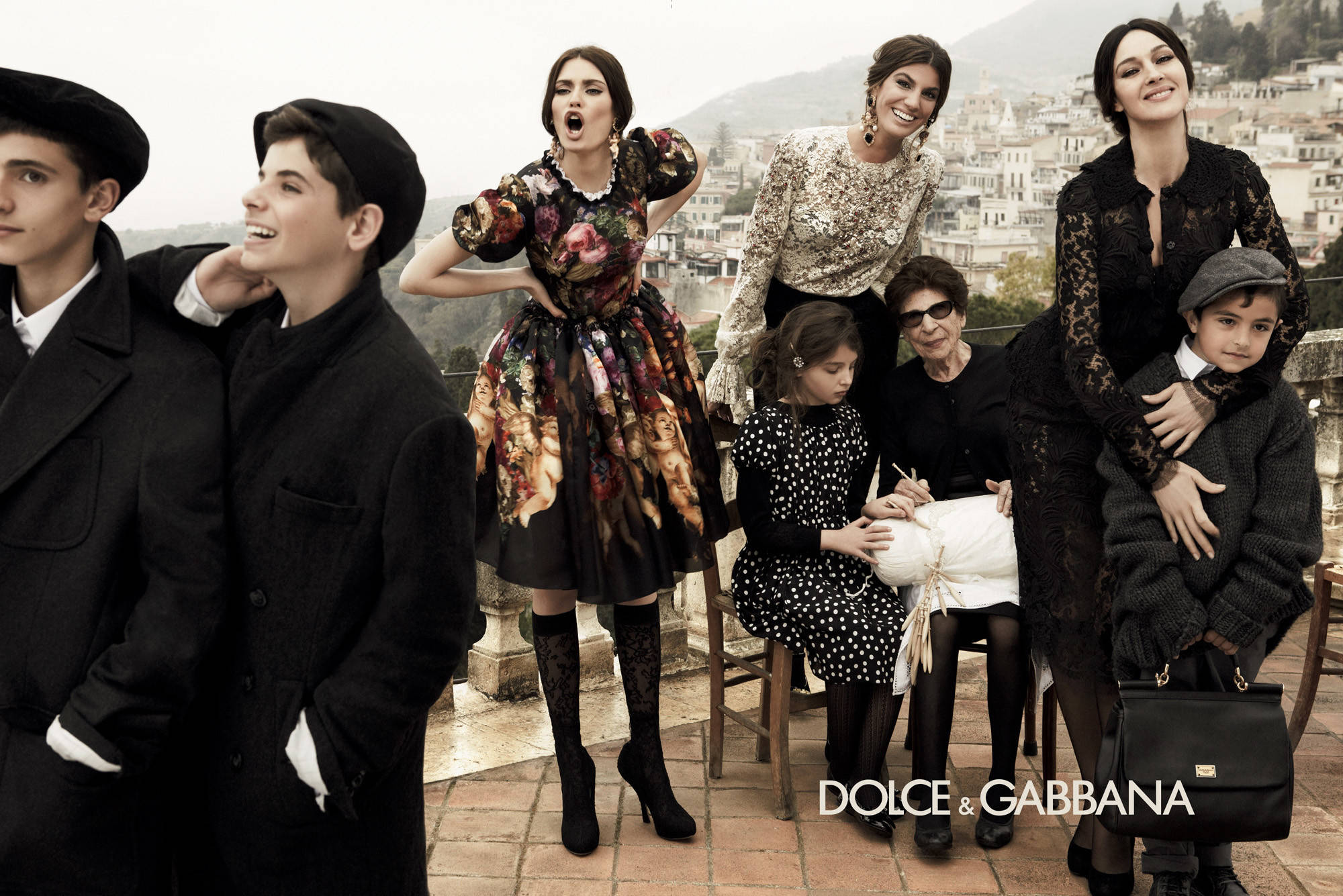 Dolce And Gabbana, terracotta rooftop, hillside town, Full HD Desktop Wallpaper