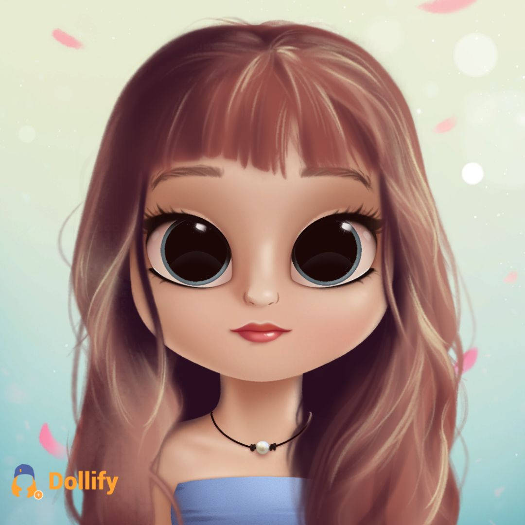 dollify, big eyes, big hair, SD Desktop Wallpaper