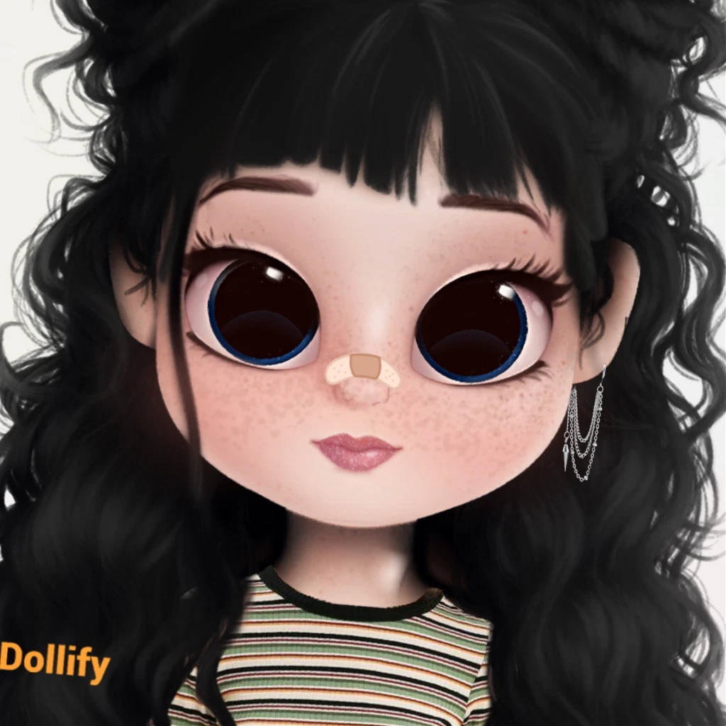 dollified girl, big blue eyes, freckles, SD Desktop Wallpaper
