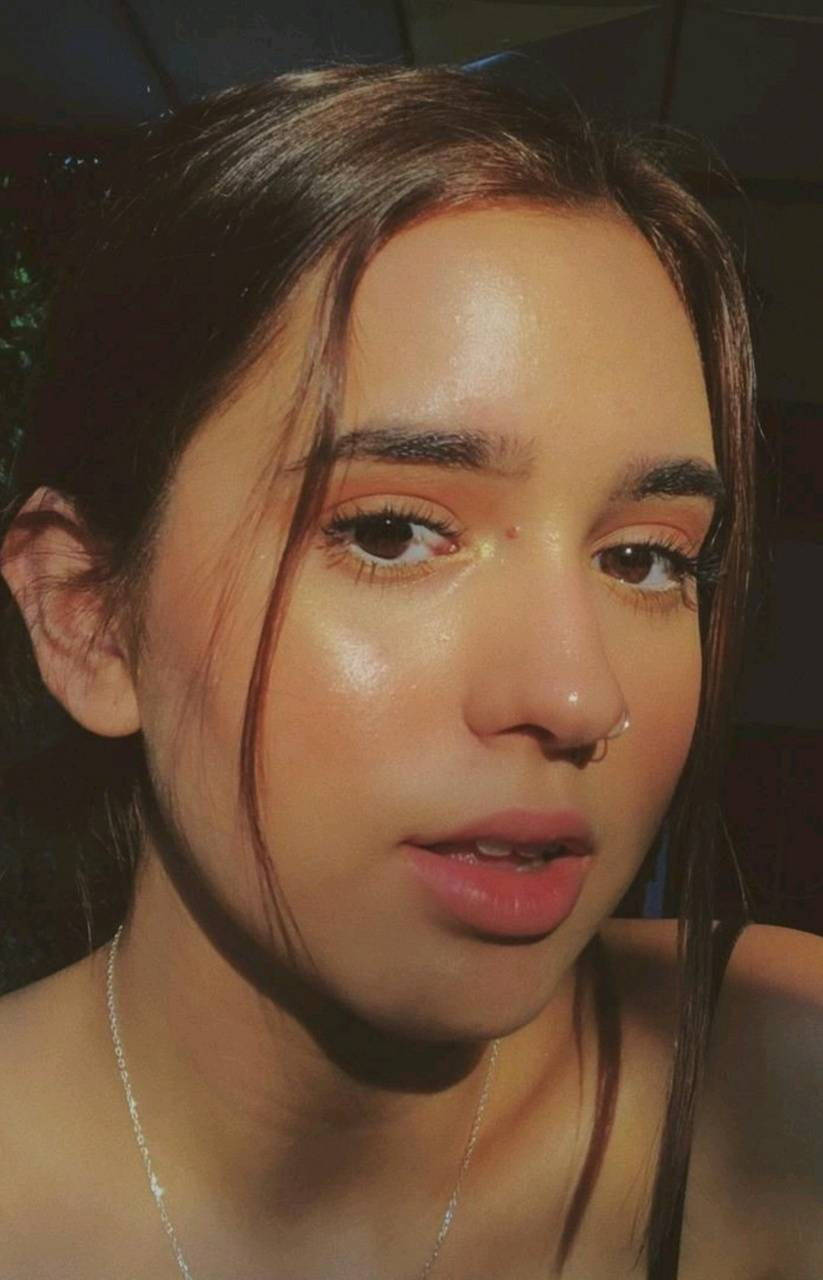 Domelipa, dark hair, nose ring, HD Phone Wallpaper