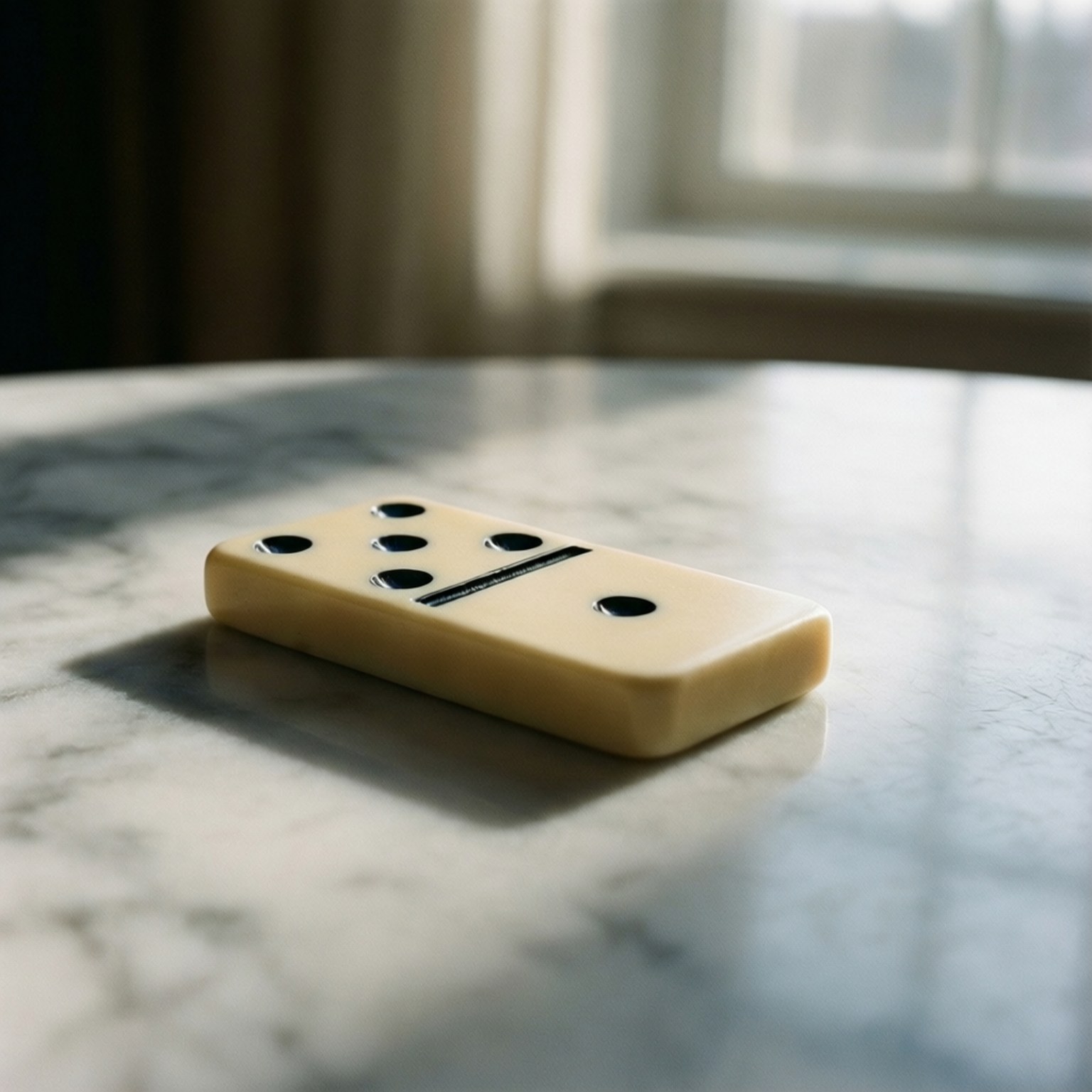 cream-colored domino, five dots, one dot, HD Desktop Wallpaper