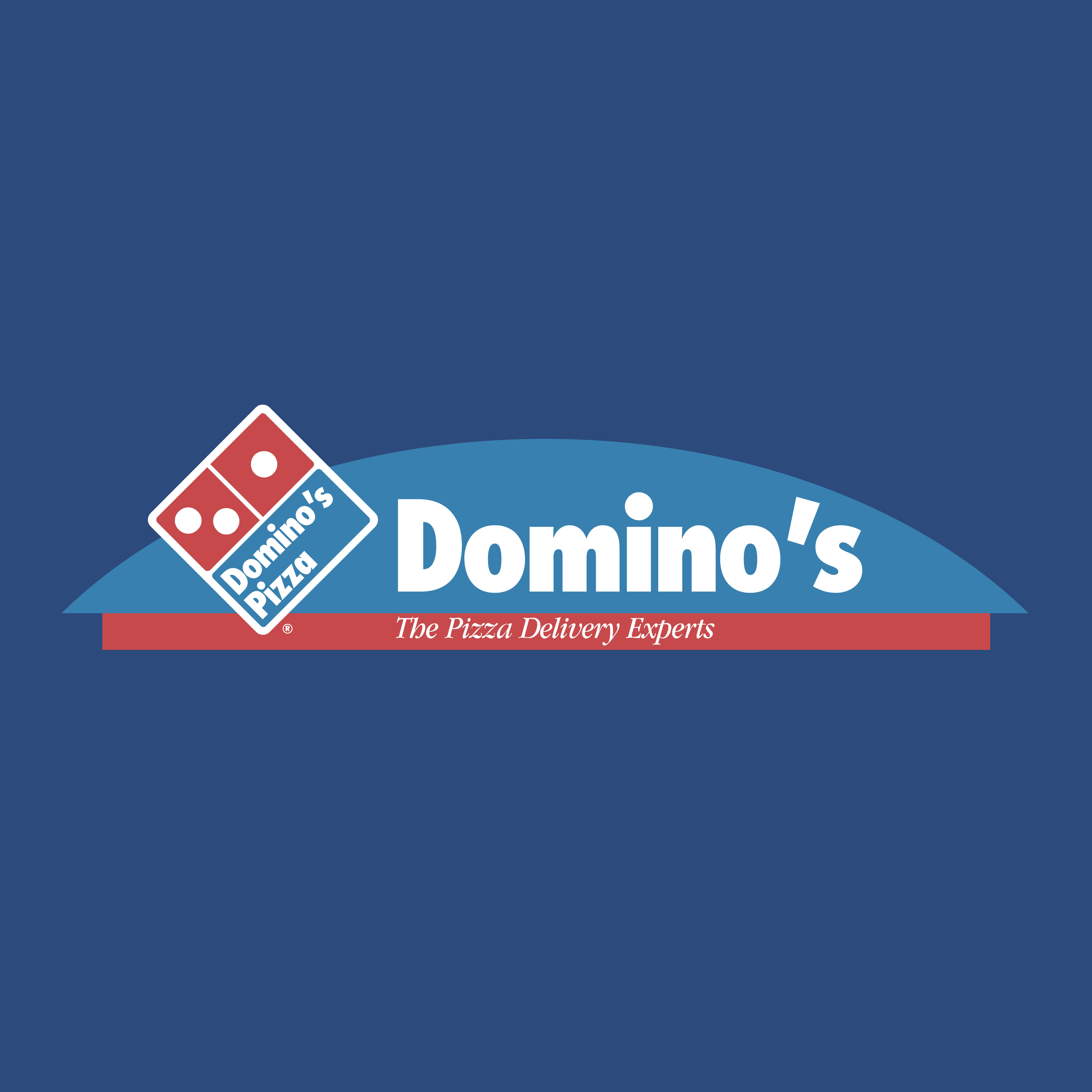 Dominos Pizza, red, blue, 4K Desktop Wallpaper