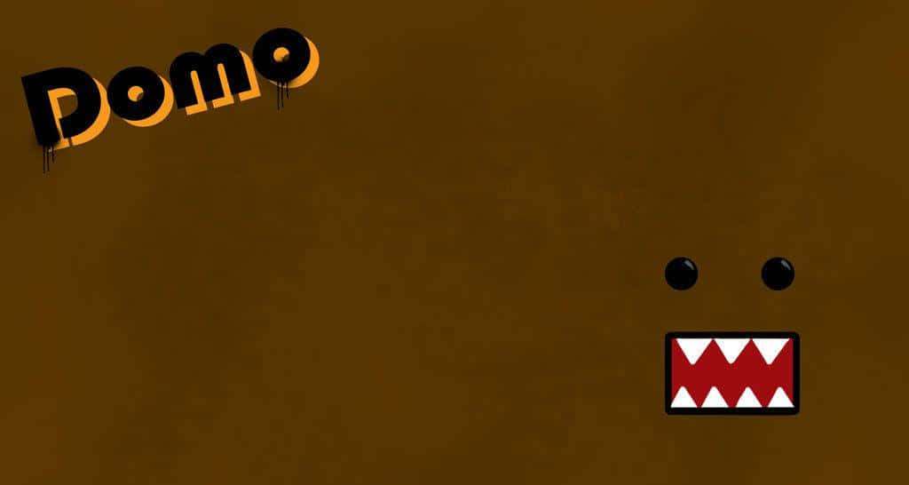 Domo, minimalist design, wide toothy grin, SD Desktop Wallpaper
