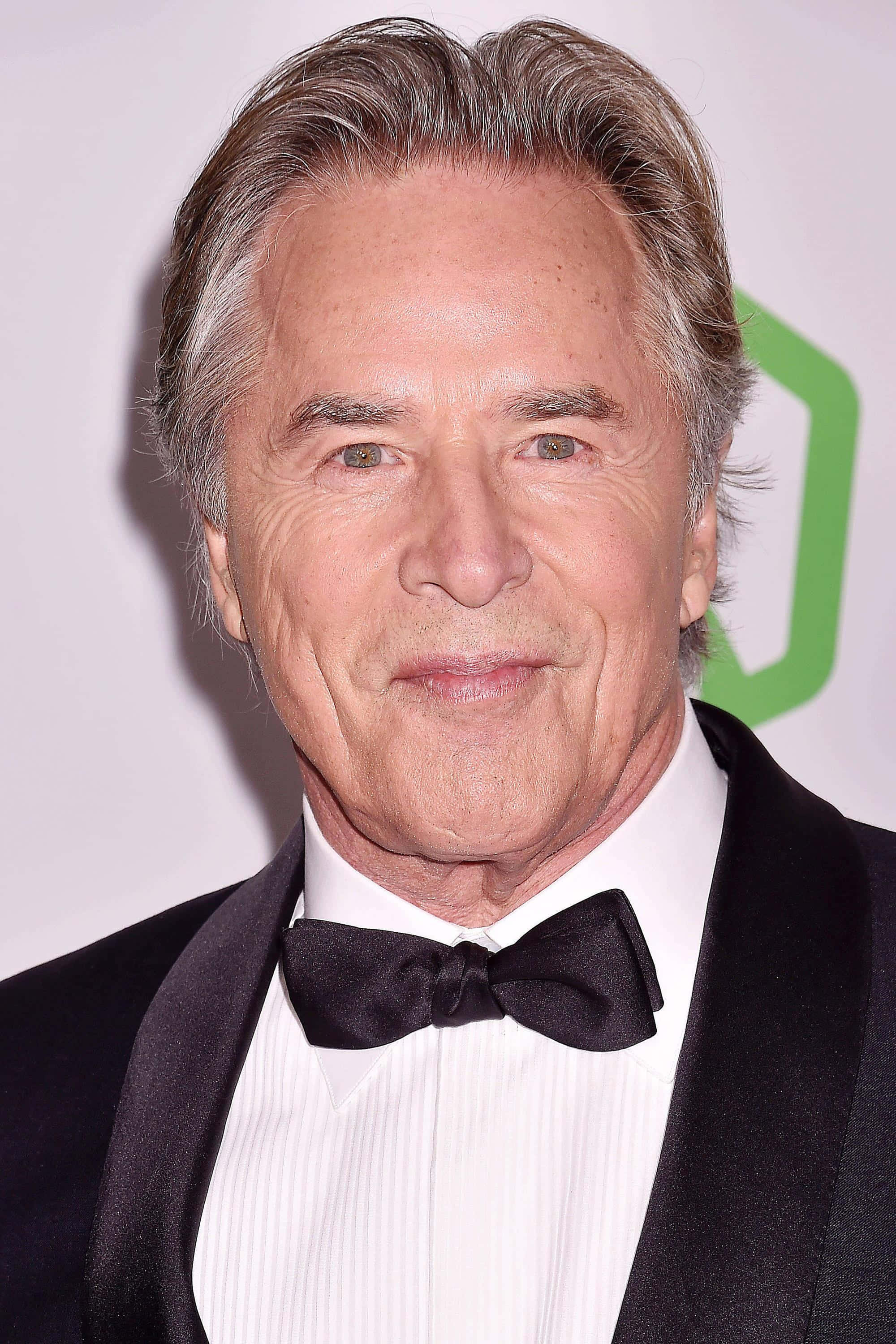 Don Johnson, black tuxedo, bow tie, 2K Phone Wallpaper
