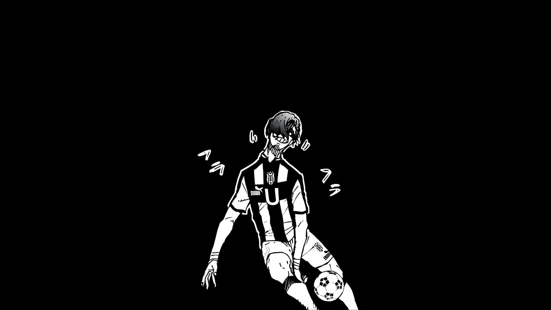 Don Lorenzo, anime-style, soccer player, Full HD Desktop Wallpaper