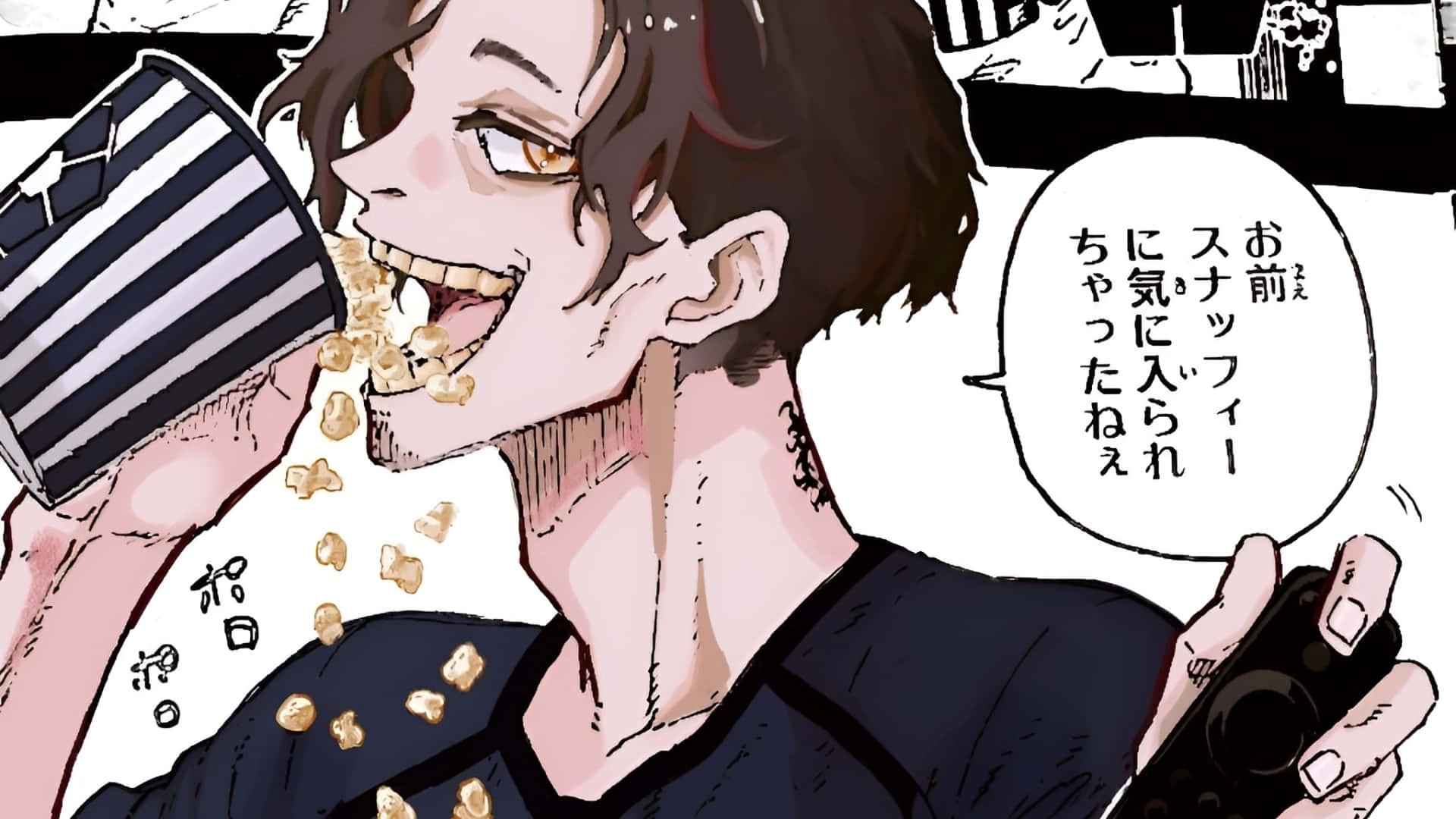 Don Lorenzo, manga-style, dark hair, Full HD Desktop Wallpaper