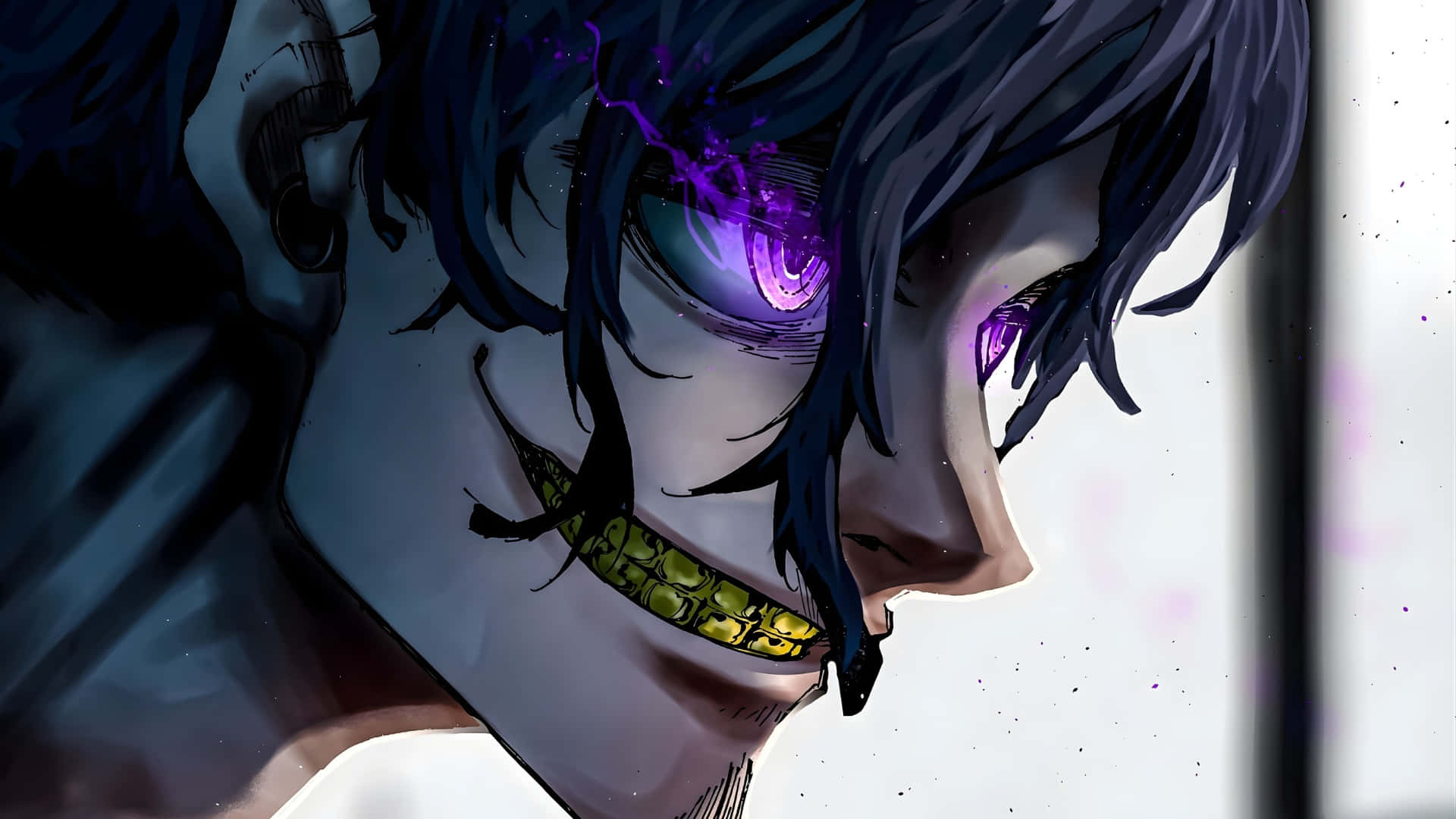 Don Lorenzo, dark transformation, purple eyes, Full HD Desktop Wallpaper