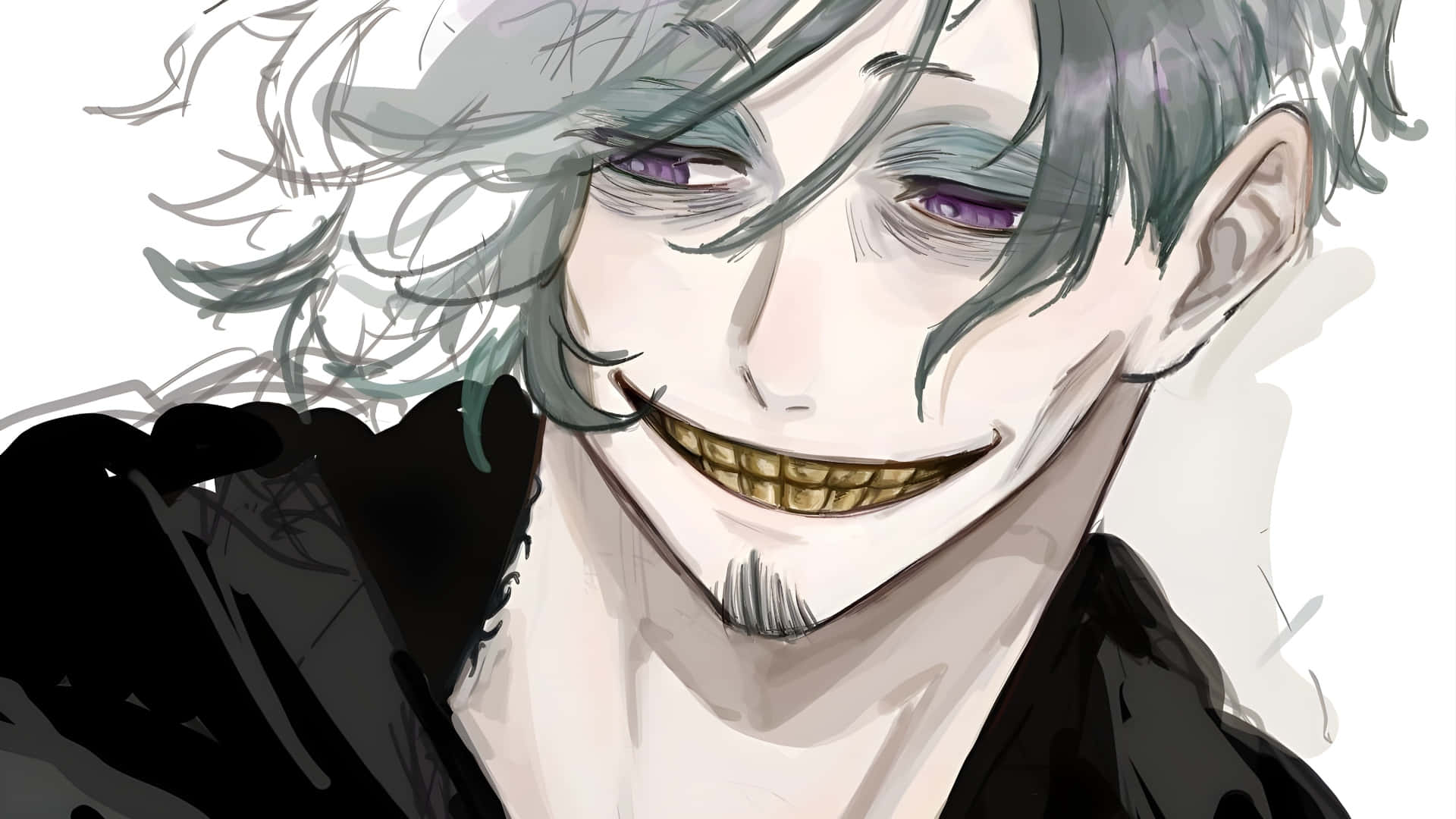 Don Lorenzo, sinister smile, messy gray hair, Full HD Desktop Wallpaper