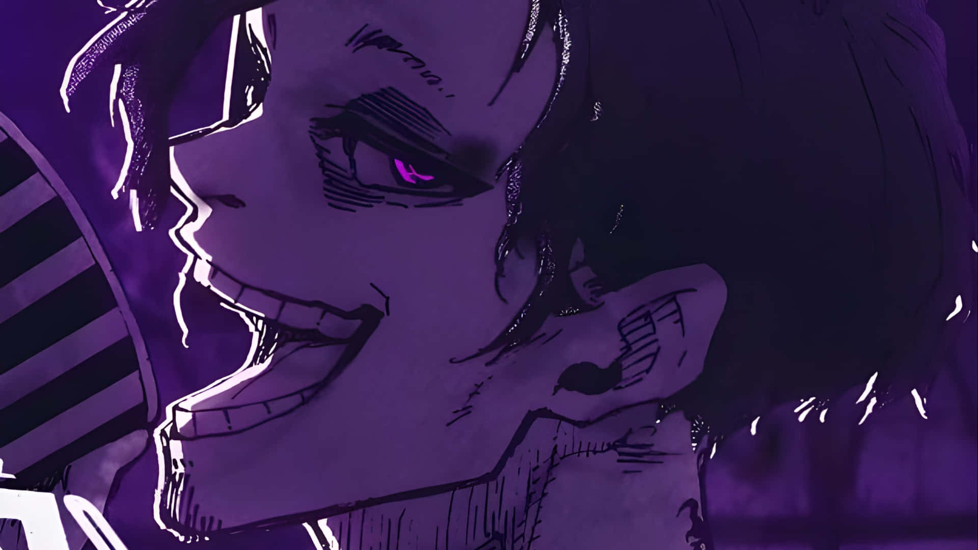 Don Lorenzo, purple eyes, dark hair, Full HD Desktop Wallpaper
