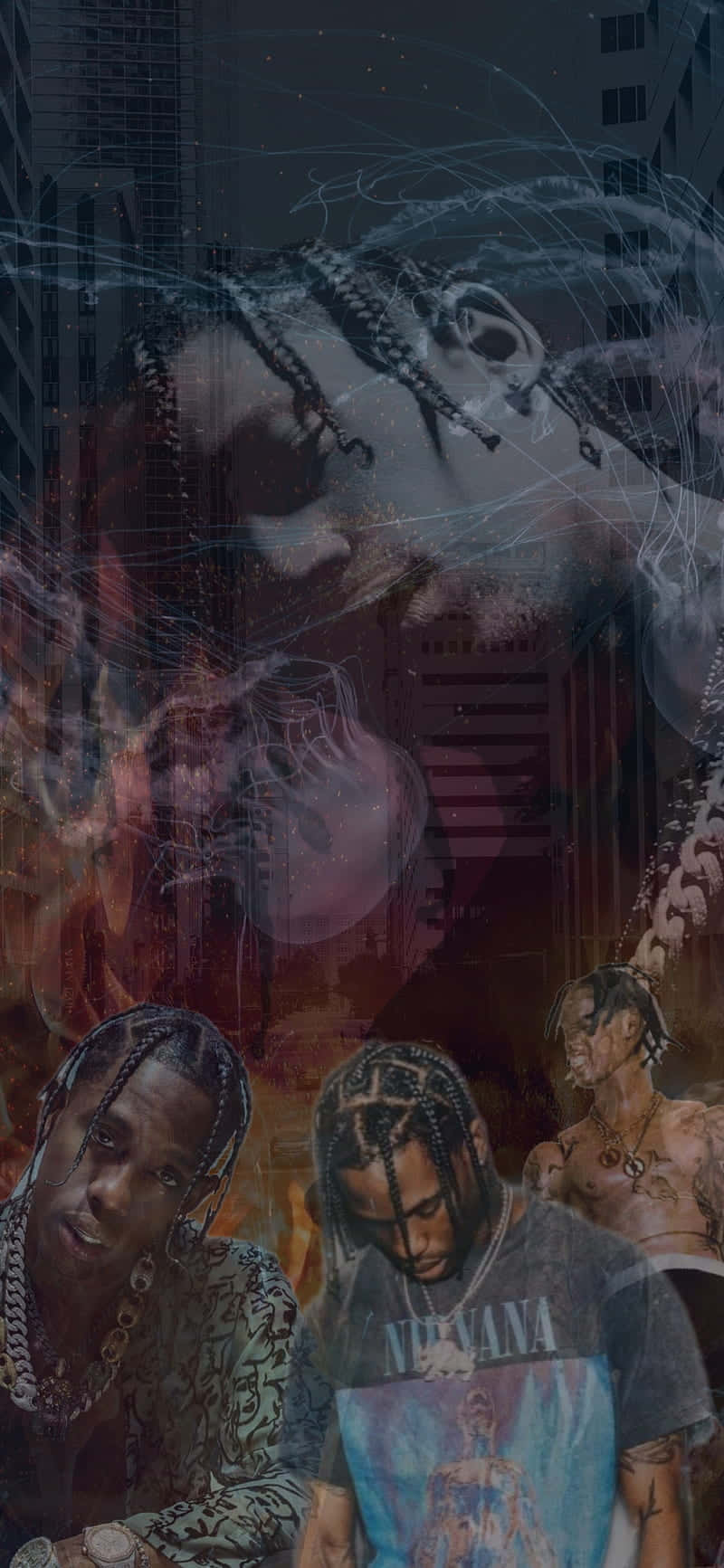 Don Toliver, braids, urban settings, HD Phone Wallpaper