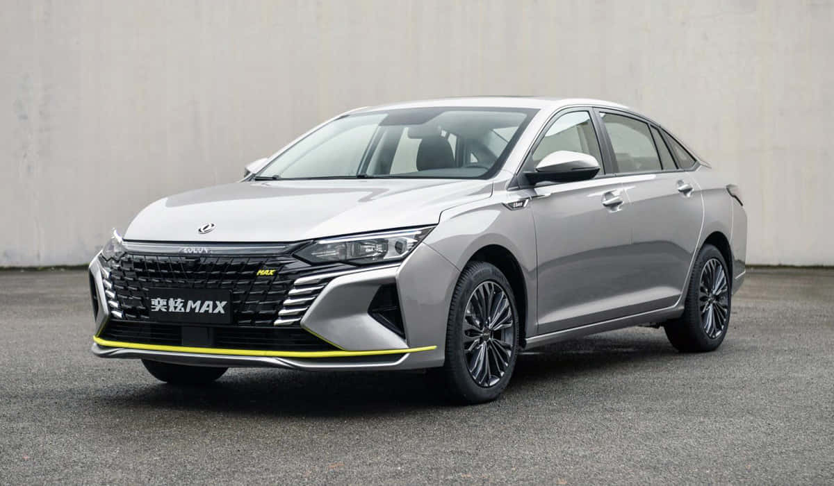 Dongfeng Aeolus Yixuan M A X, sedan, silver, SD Desktop Wallpaper