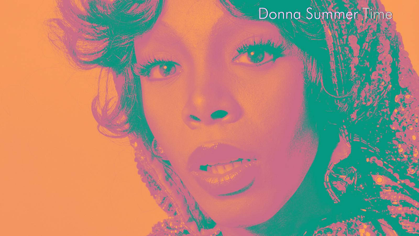 Donna Summer, pink, teal, HD Desktop Wallpaper