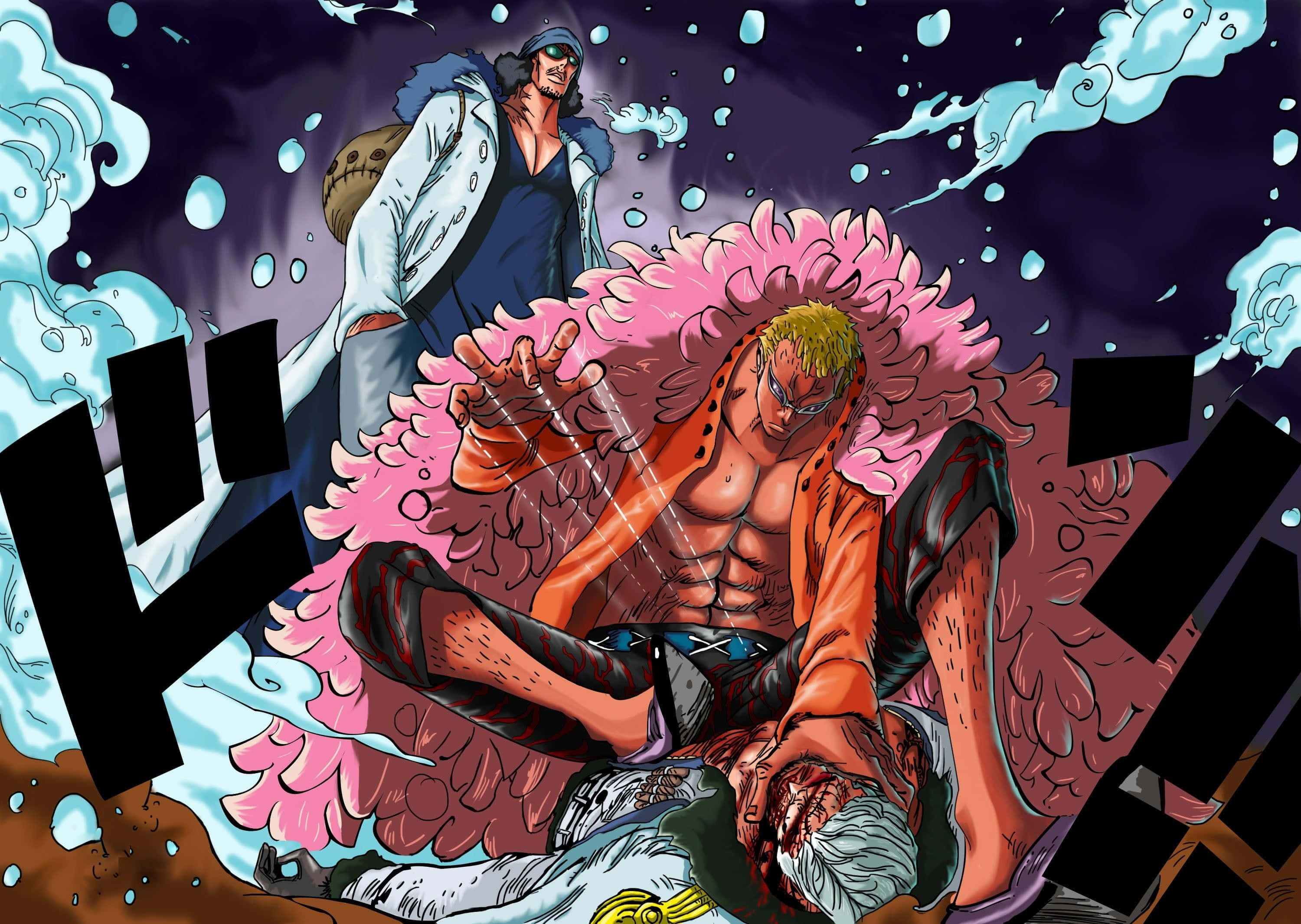 Donquixote Doflamingo, String String Fruit, anime warriors, 2K Desktop Wallpaper