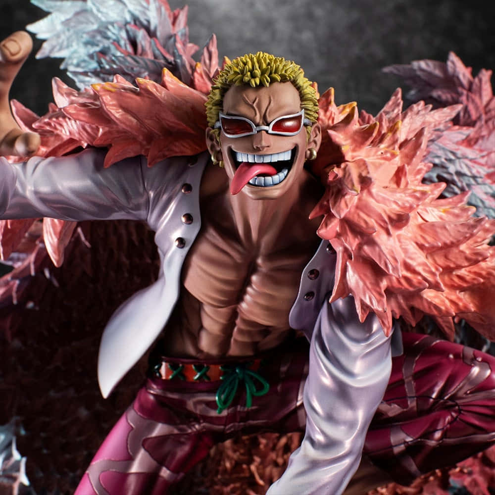 Donquixote Doflamingo, ex-Shichibukai, ruler of Dressrosa, SD Desktop Wallpaper