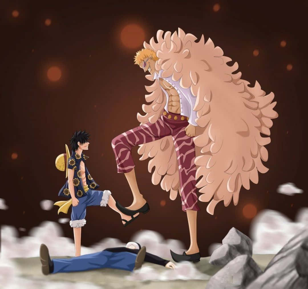Donquixote Doflamingo, anime character, feathered wings, SD Desktop Wallpaper