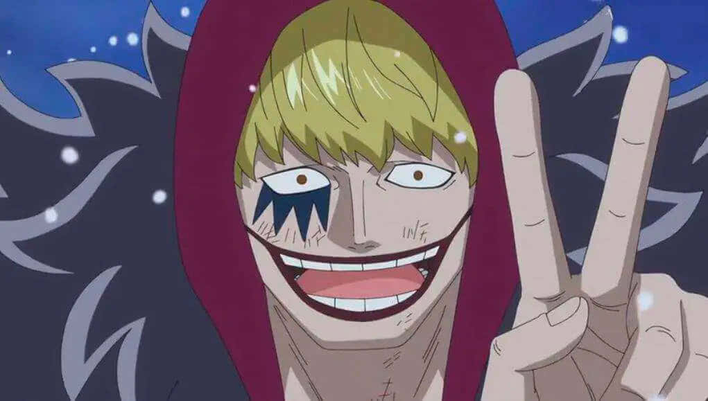 Donquixote Family, blonde hair, black eye patch, SD Desktop Wallpaper