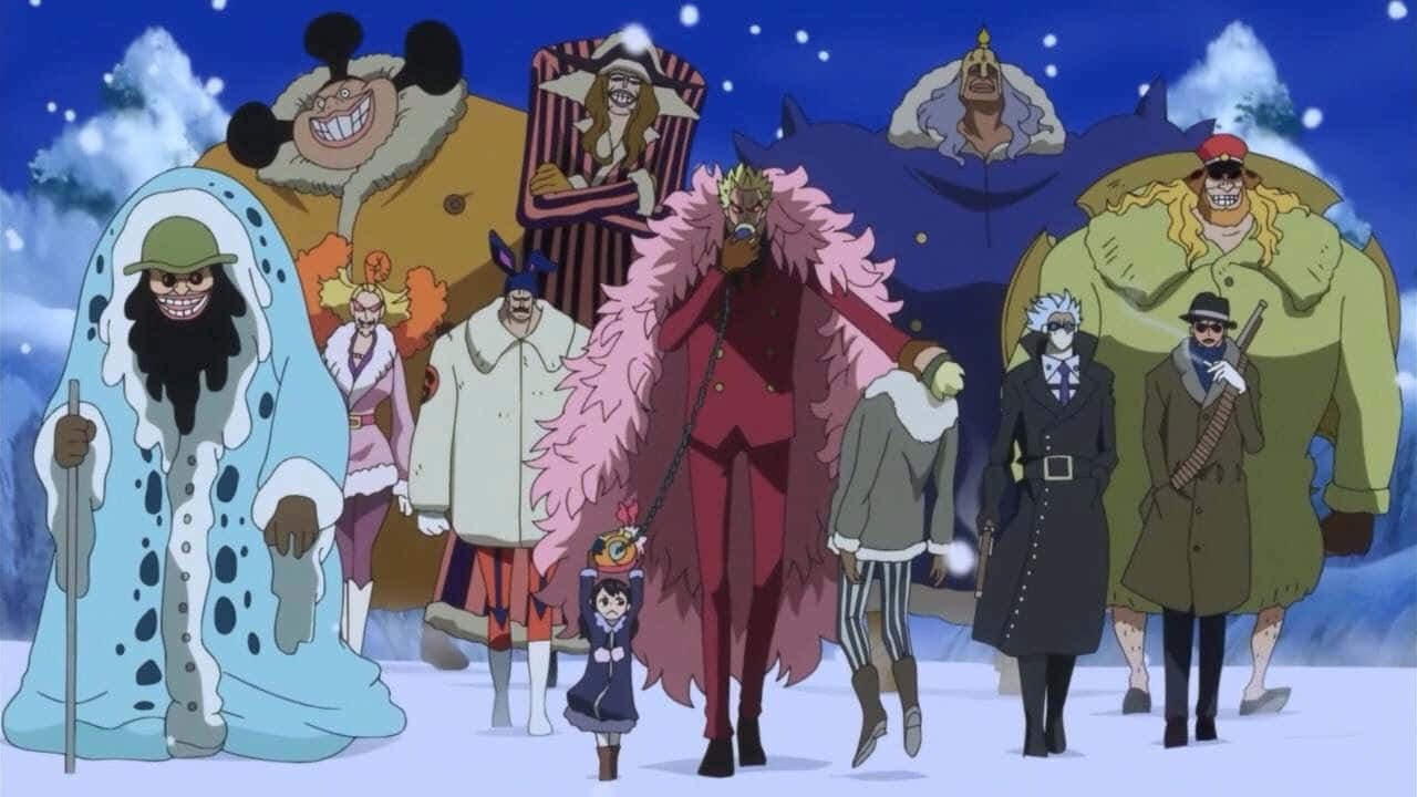 Donquixote Family, winter coats, hats, HD Desktop Wallpaper