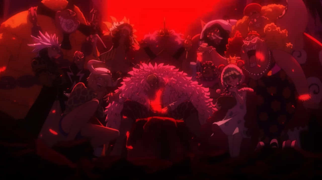 Donquixote Family, crimson light, spiked mane, HD Desktop Wallpaper