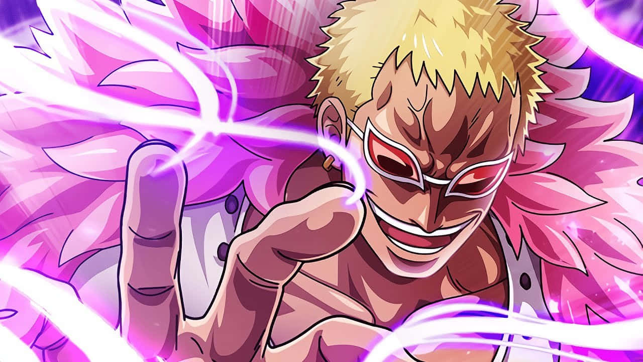 Donquixote Family, anime warrior, spiky blonde hair, HD Desktop Wallpaper