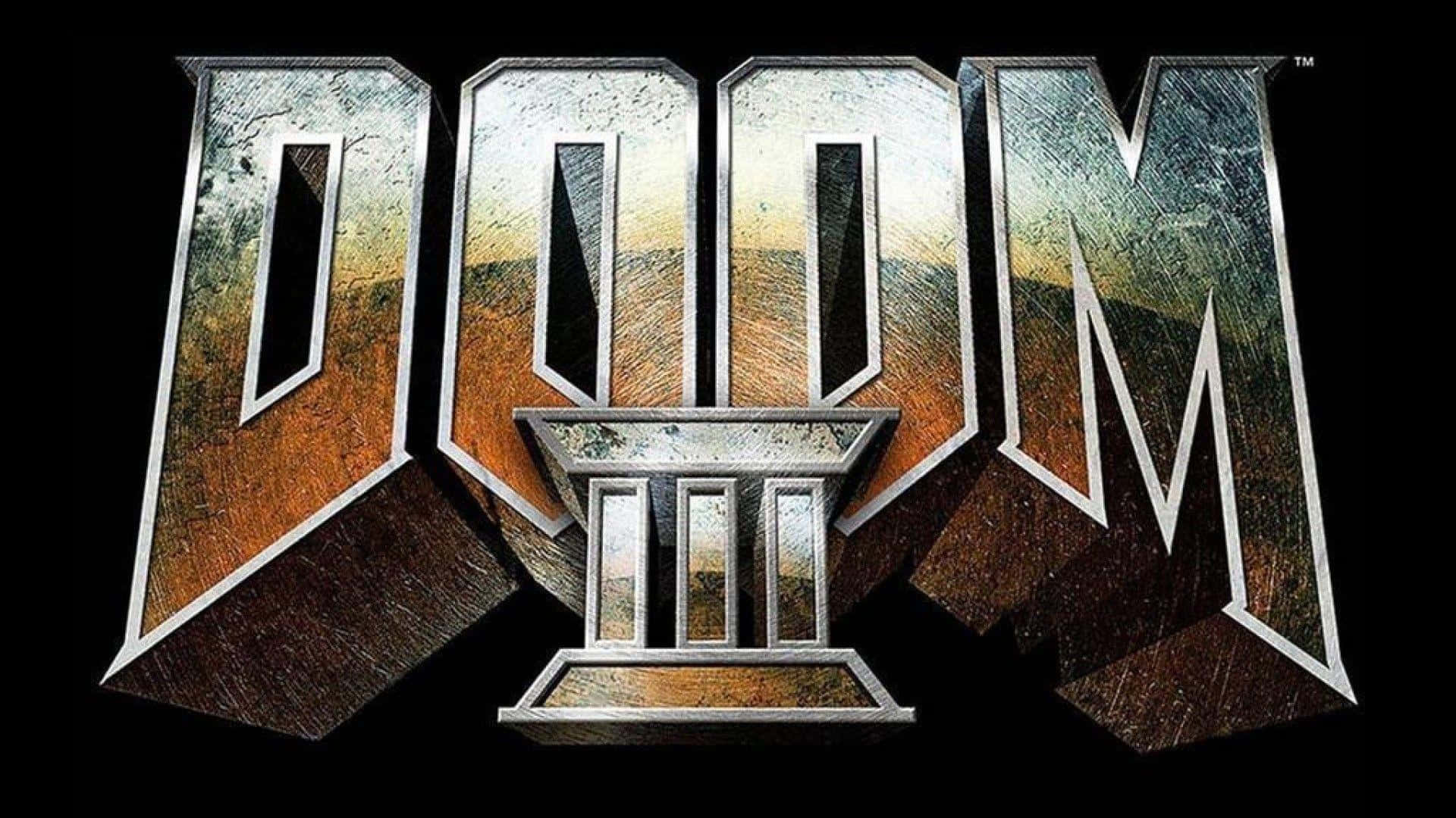 Doom 3, metallic, weathered, Full HD Desktop Wallpaper