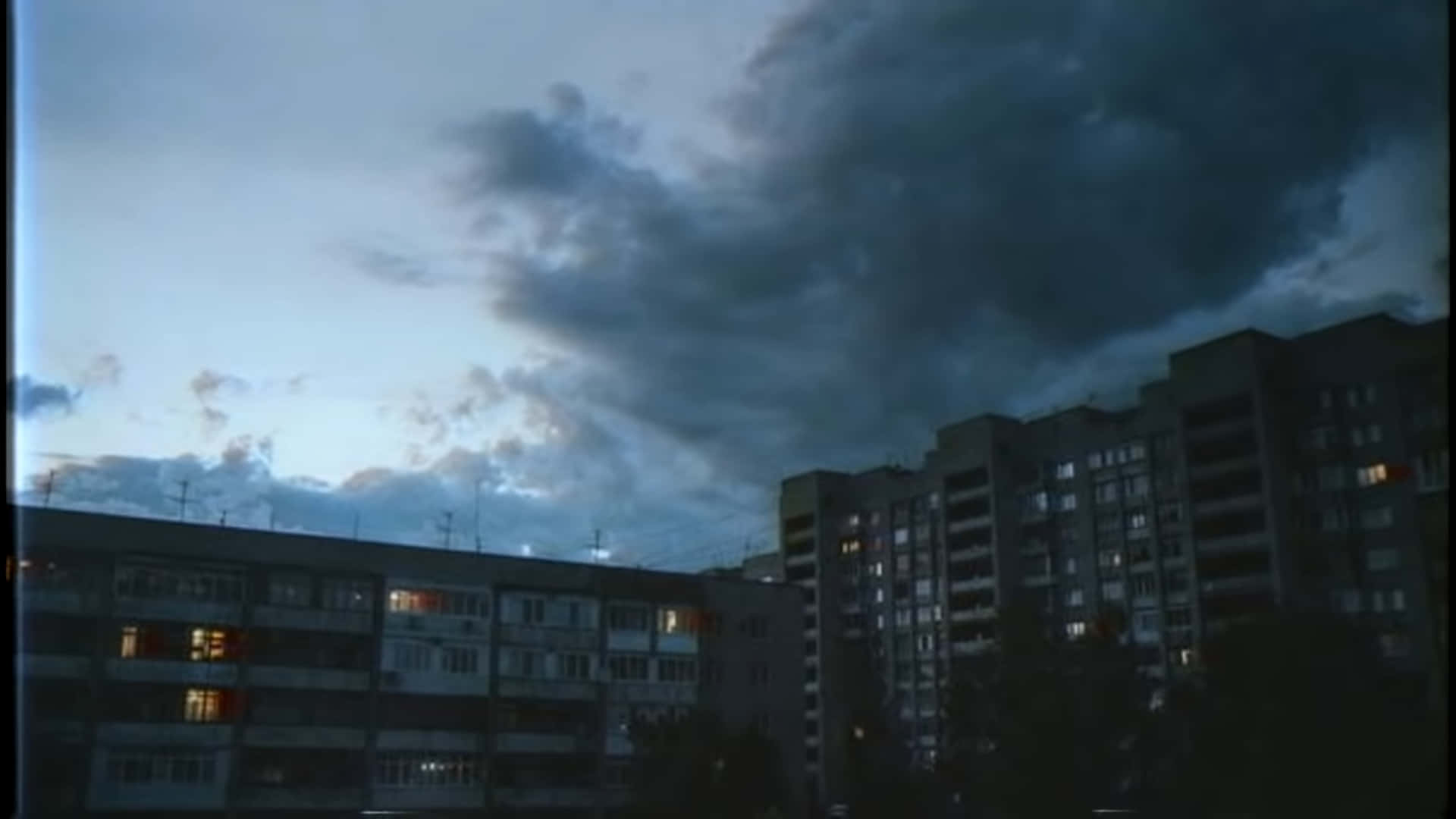 Doomer, dark sky, city, Full HD Desktop Wallpaper