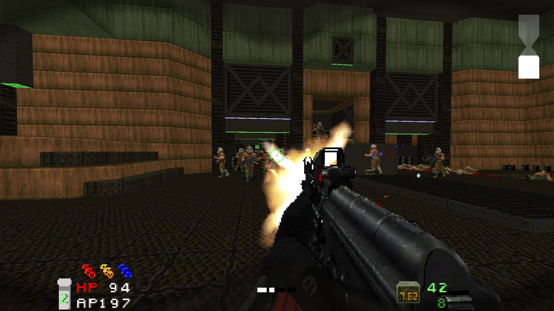 Doomer, first-person shooter, gunfire, Full HD Desktop Wallpaper