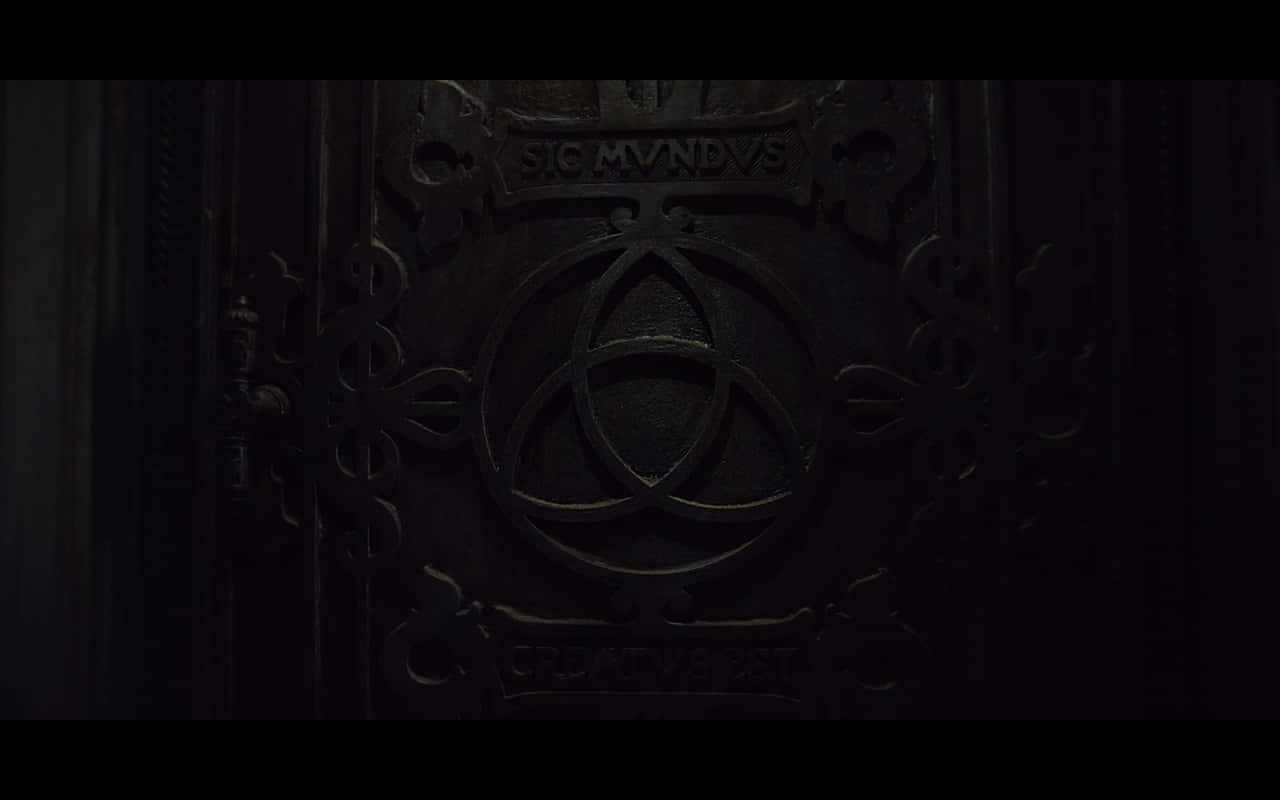 dark netflix, triquestra symbol, Latin inscriptions, HD Desktop Wallpaper